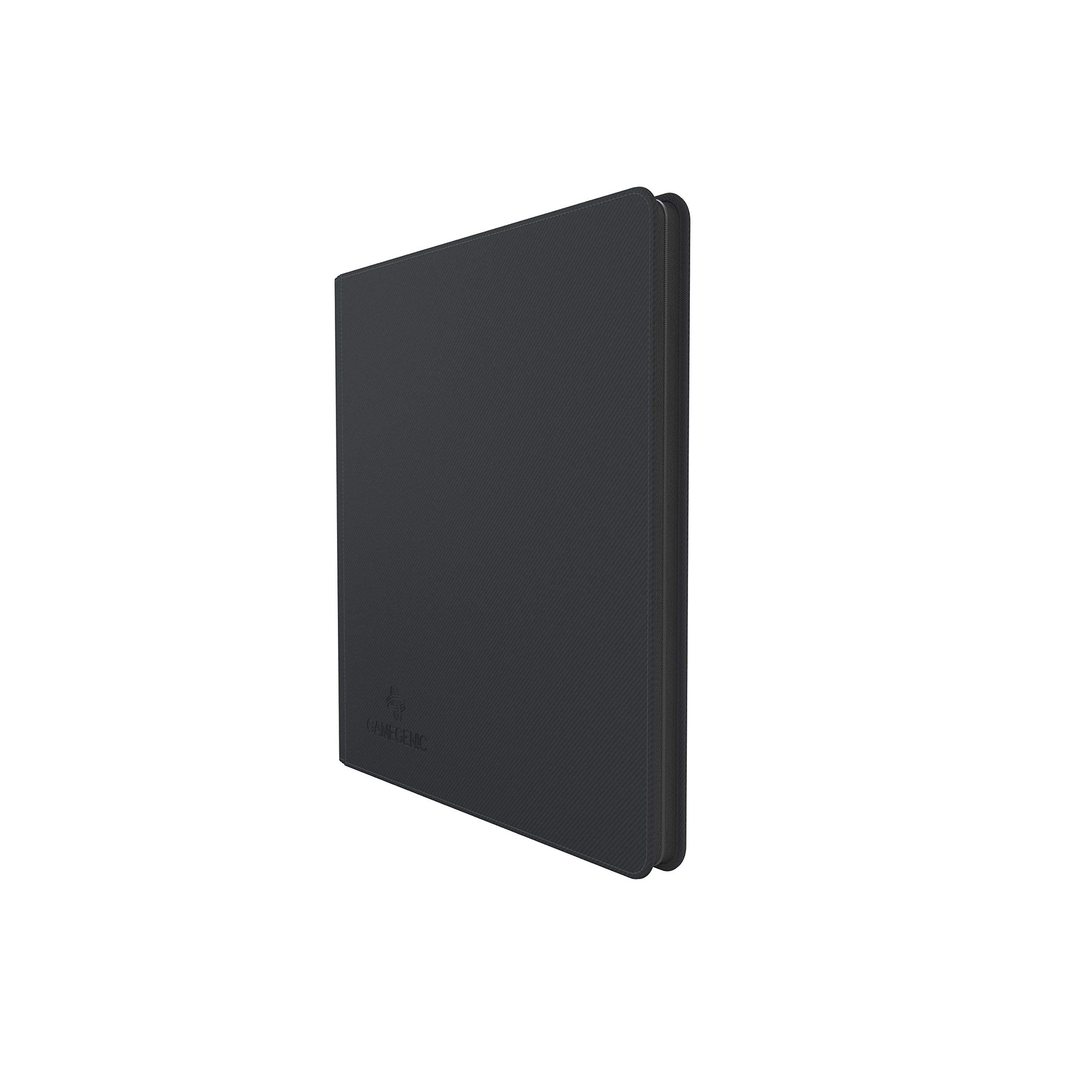 Gamegenic Zip-Up Album - 480 Card Capacity | Side-Loading Pockets | Black 1