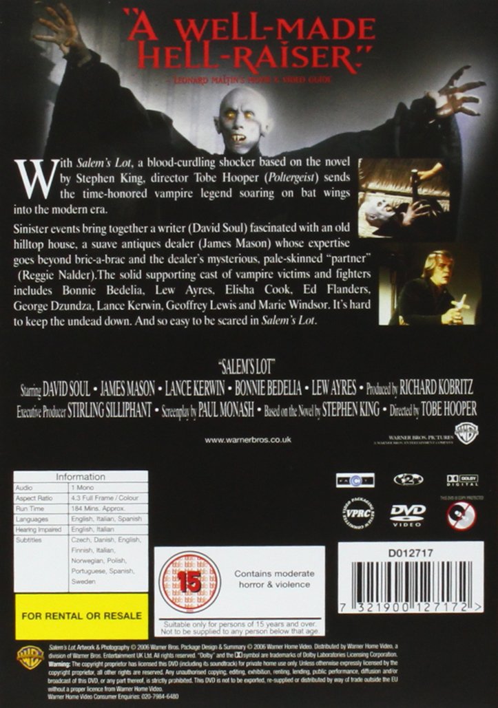 Salem's Lot [DVD]