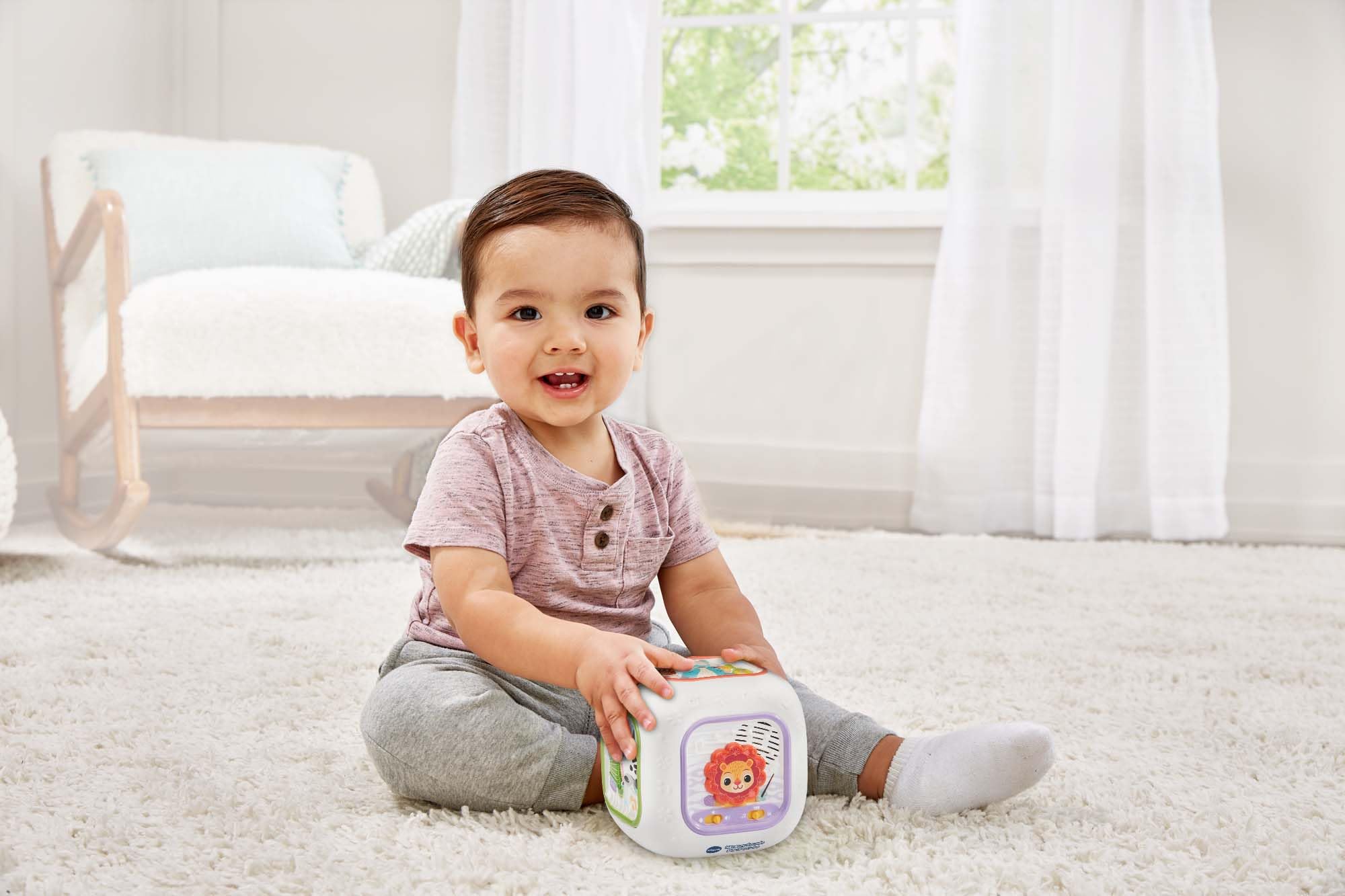 VTech Sensory Sounds Musical Cube - Interactive Baby Toy for Ages 3-24 Months | Multicolor 8