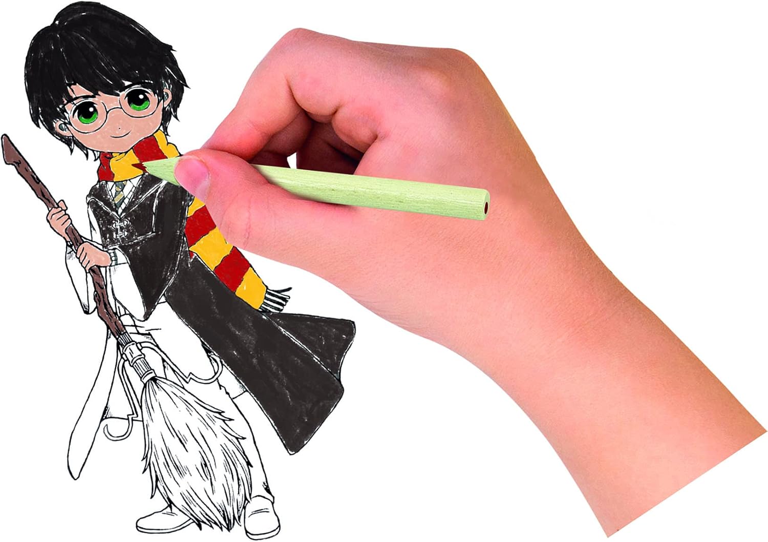 Clementoni Luminous Harry Potter Drawing Board - Trace & Create Magic Scenes for Kids 7+ 3