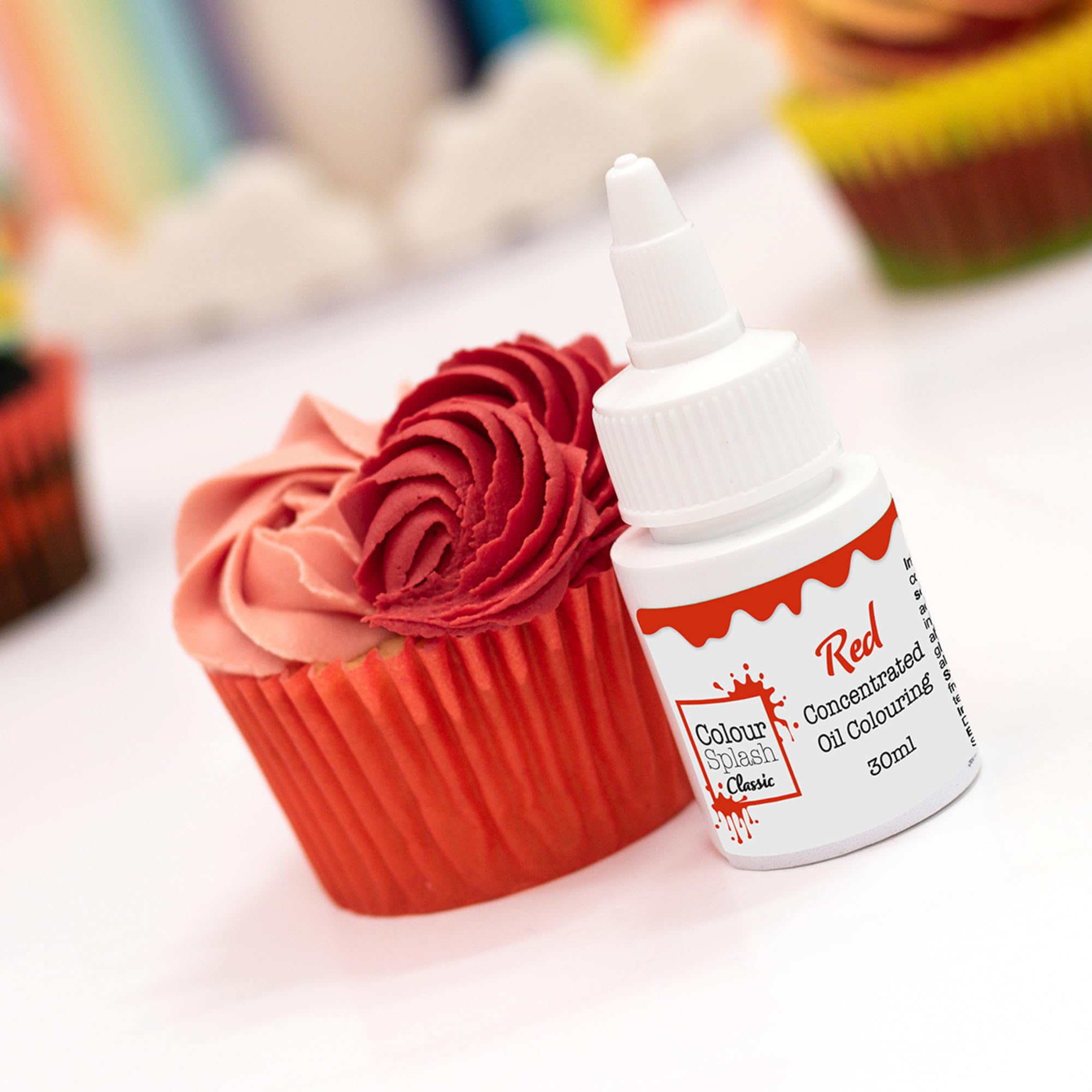 Colour Splash - Red Oil Based Food Colouring for Baking |30ml 16