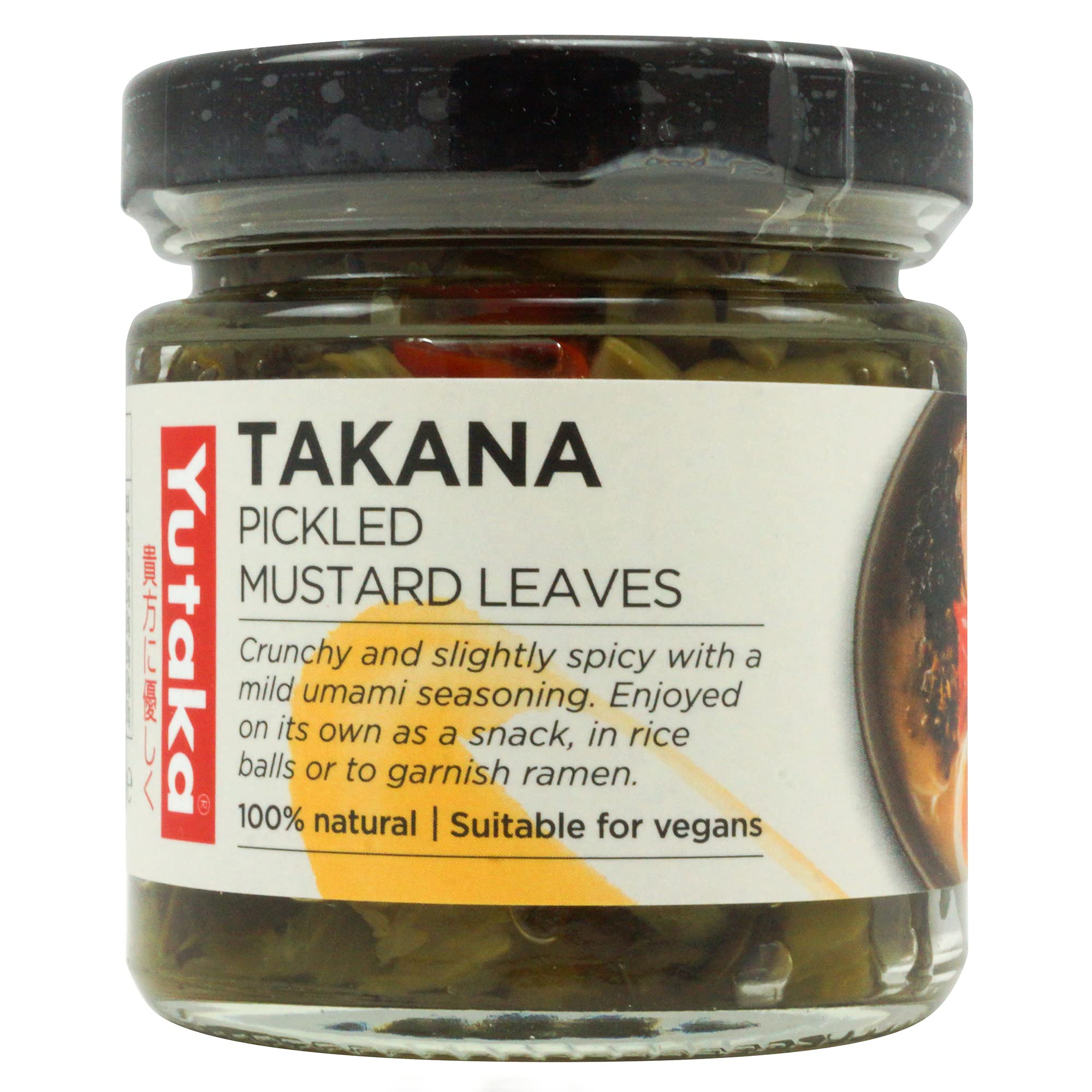 Yutaka Takana Pickled Mustard Leaves - Crunchy & Spicy Japanese Relish | 110g 1