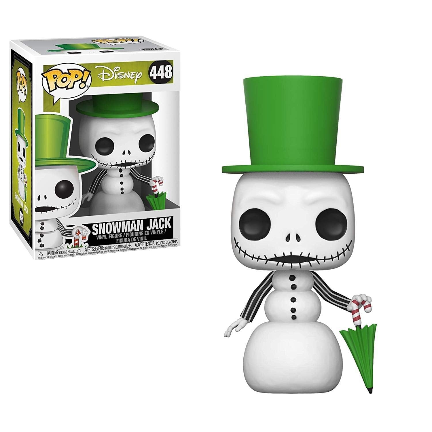 Funko Pop! Disney: The Nightmare Before Christmas - Snowman Jack Skellington Vinyl Figure (32836) 5