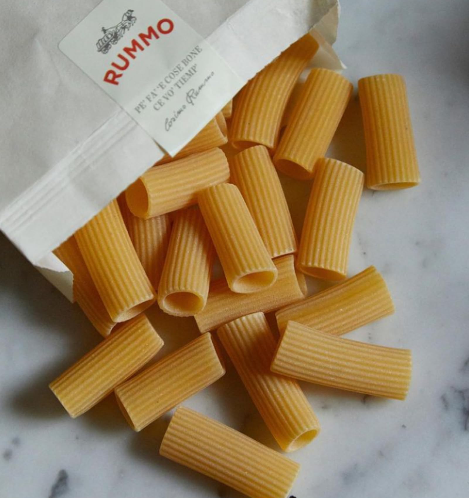 Rummo Rigatoni Pasta No.50 - Premium Italian Tube Pasta, Ridged for Sauce Retention | 500g 5