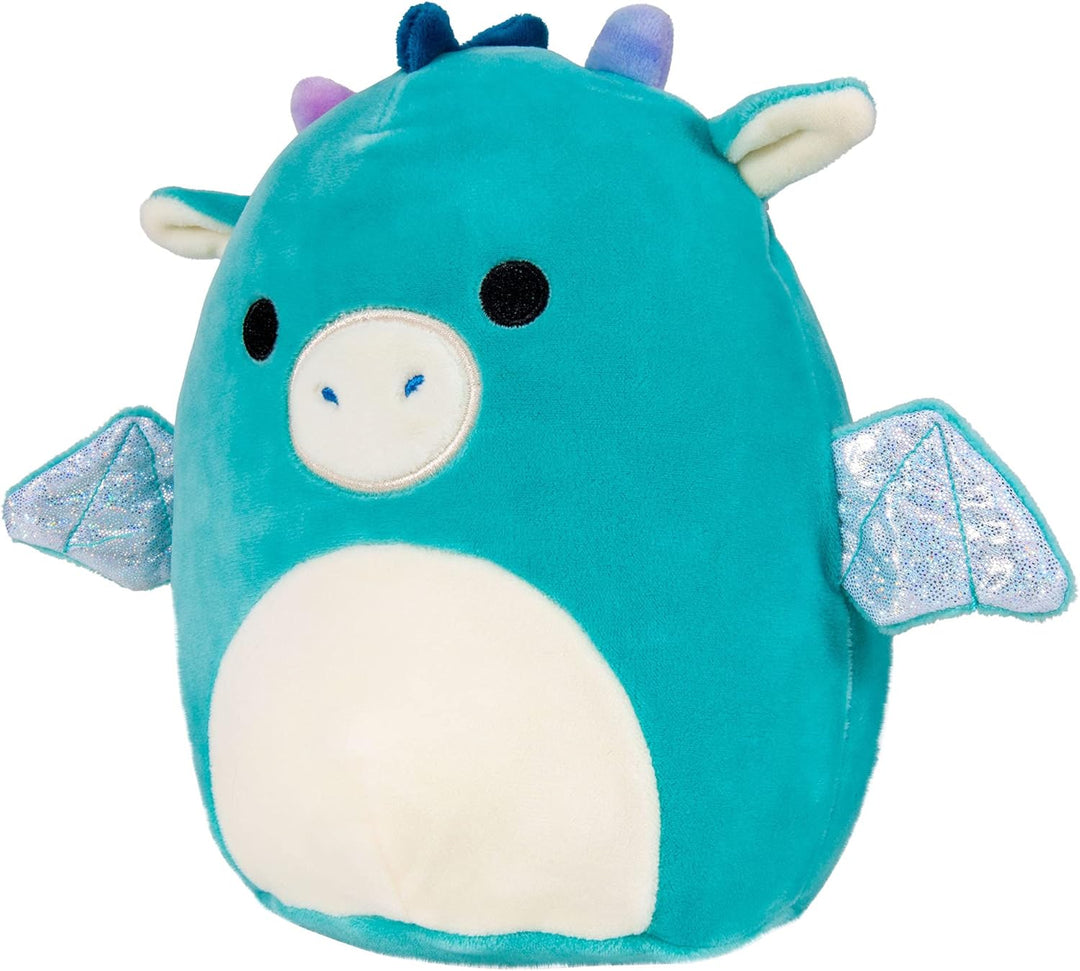 Squishmallows 7" Soft Toy - Tatiana the Dragon | Green or Red Plush Stuffed Animal | Cute Collectible Dragon Toy