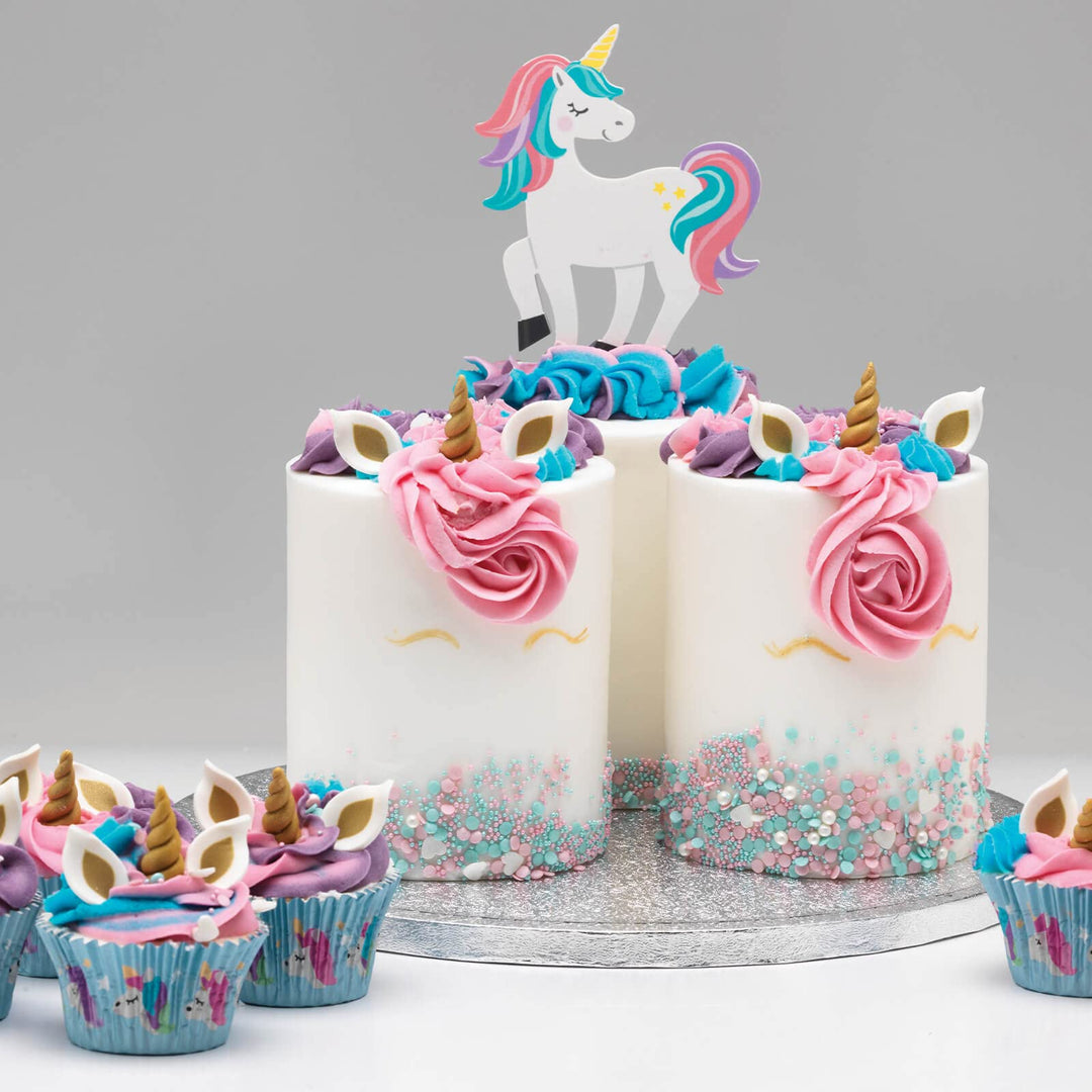 Colour Splash - Unicorn 5 Pack Food Colouring Gels, Highly Concentrated, Easy to Use Squeezy Tubes