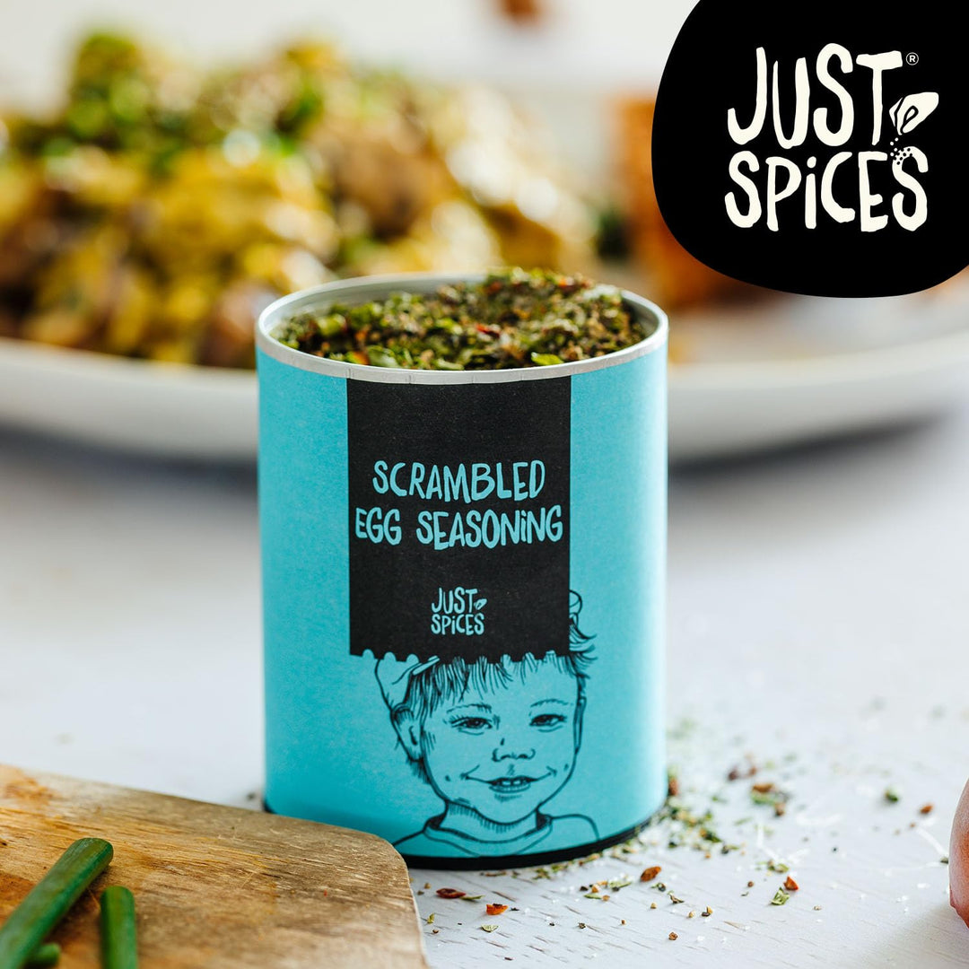 Just Spices Scrambled Egg Seasoning, 47g – Natural Herb & Spice Blend for Eggs and Tofu