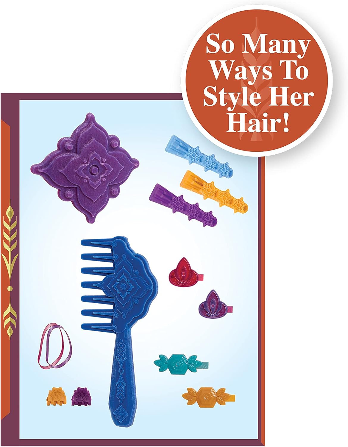 Disney Frozen 2 Anna Styling Head Set, 14-Piece 3