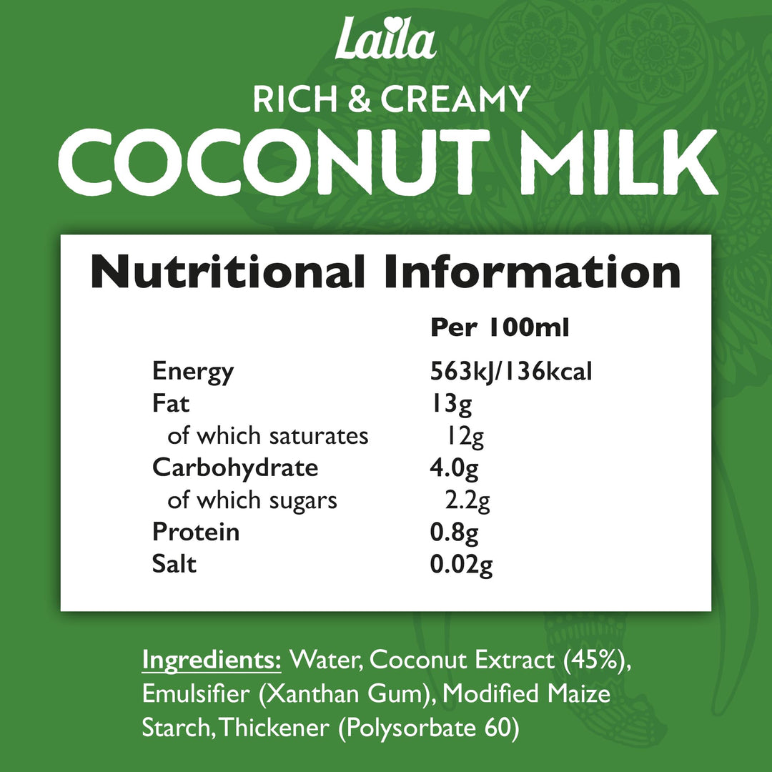 LAILA Rich & Creamy Coconut Milk - 400ml Can