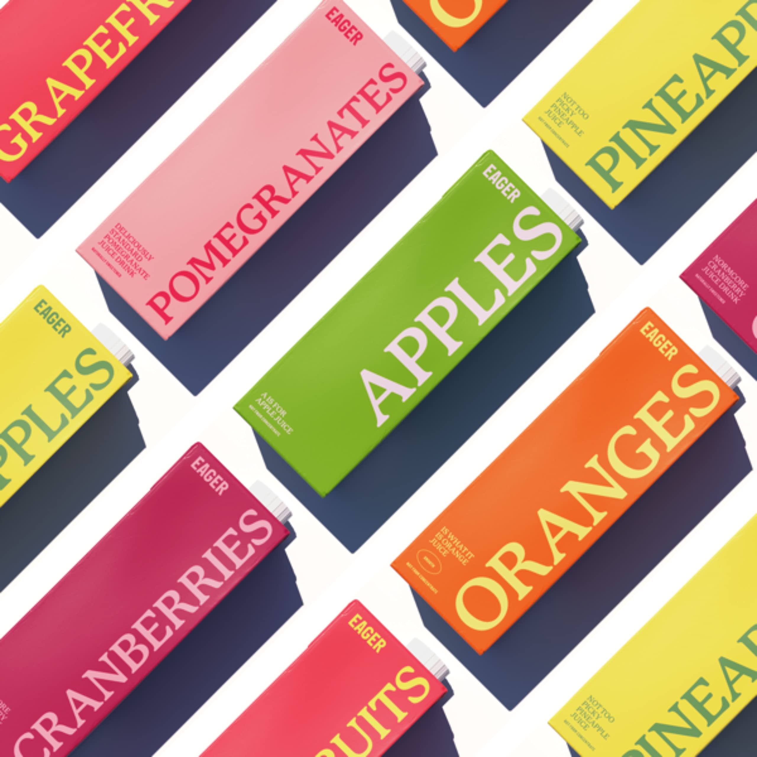 Eager - Orange Juice with Bits 100% Squeezed Not From Concentrate 4