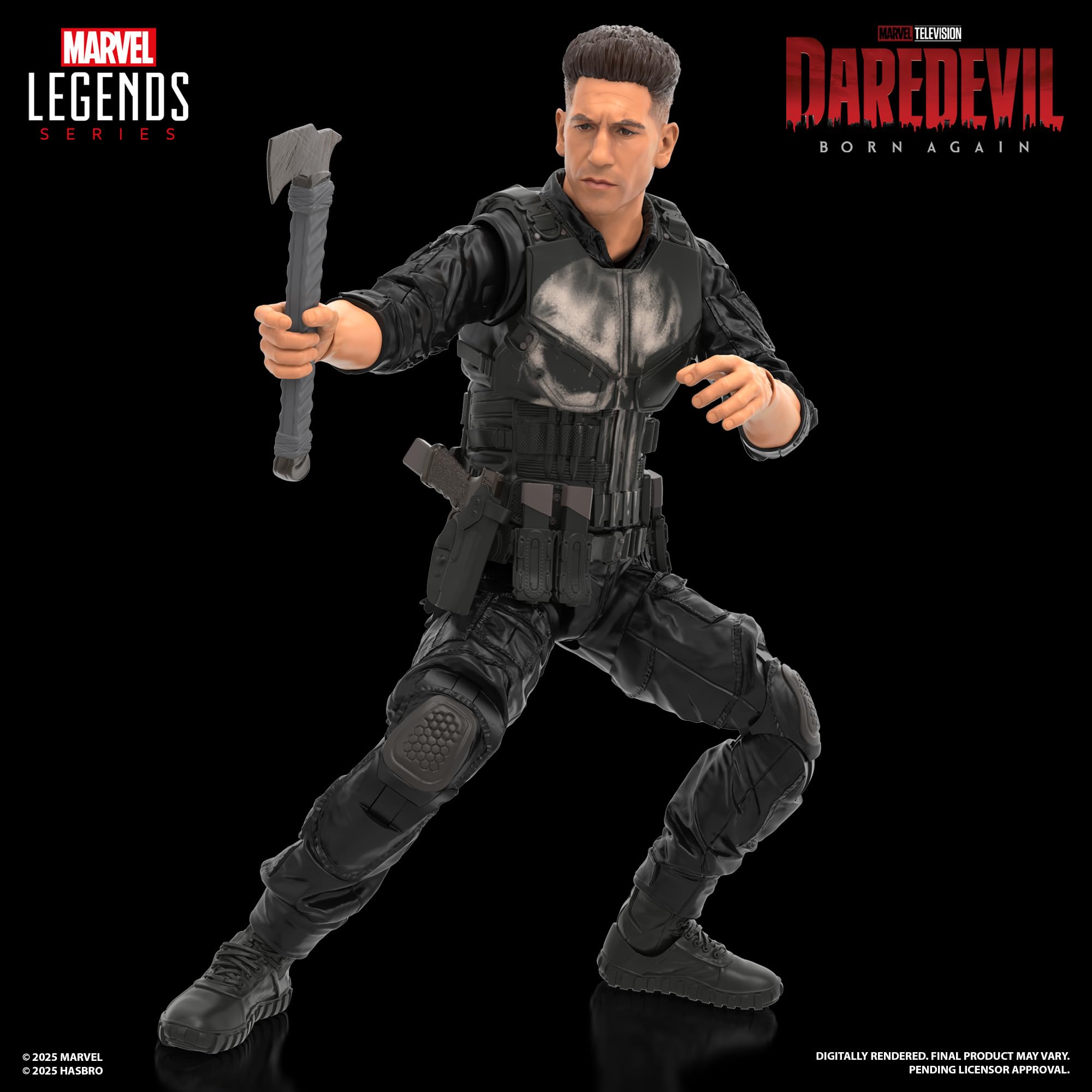 Marvel Legends Series Punisher Action Figure - Daredevil: Born Again | 6 Inch 2