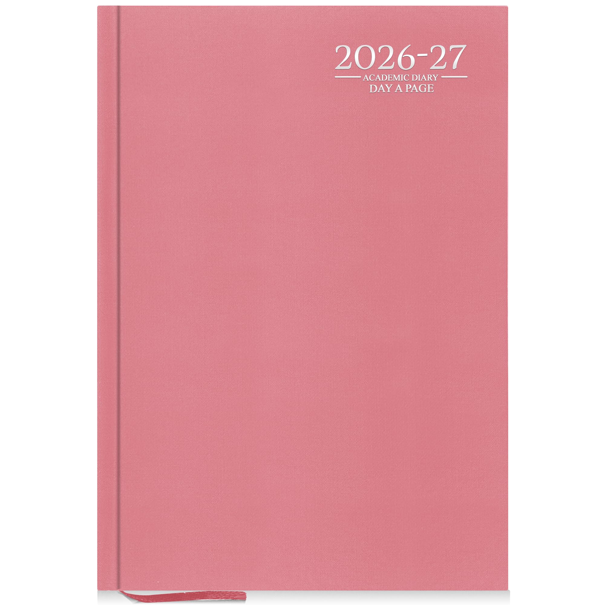 G4GADGET 2026-2027 Academic Diary | A5 Day A Page | Pink Hardback 1