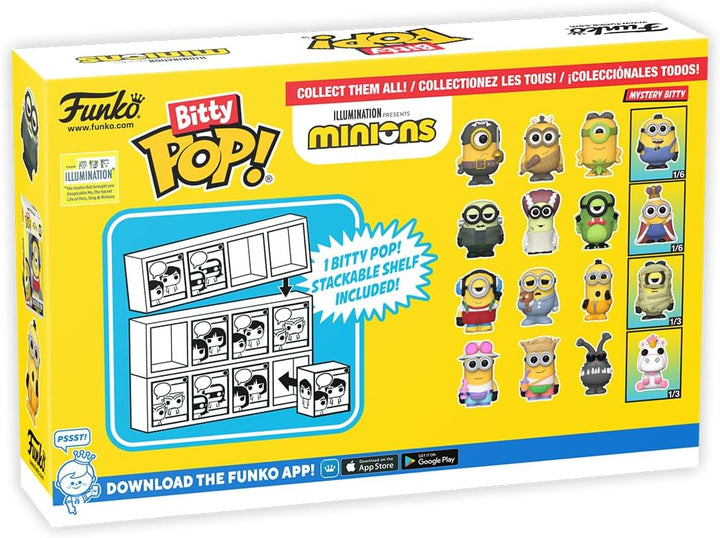 Funko Minions Bitty Pop! Mystery Mini Figure Collectible Set (73038)