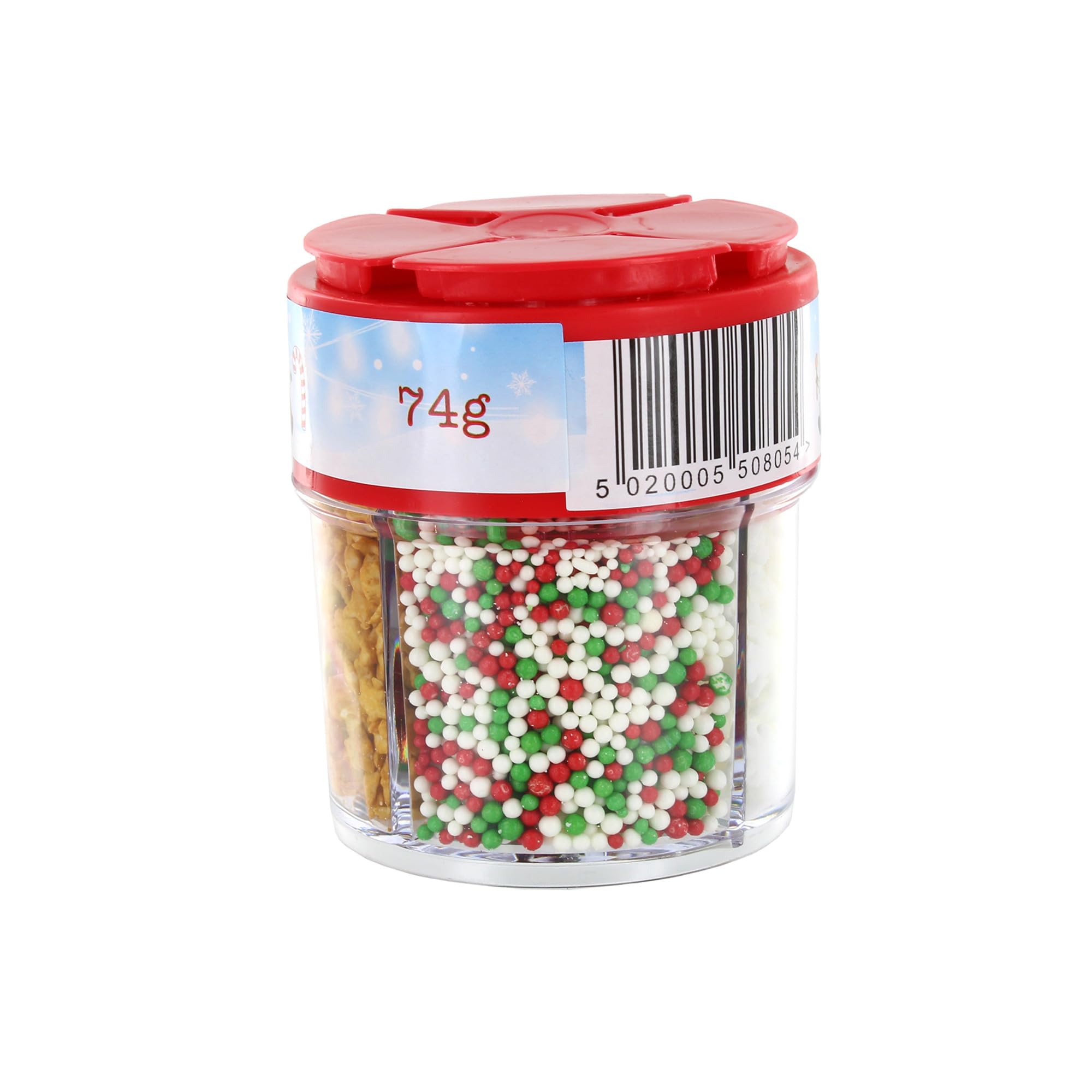 Create A Cake - Christmas Sprinkle Mix 4-in-1 Magical Cake Decorations 4