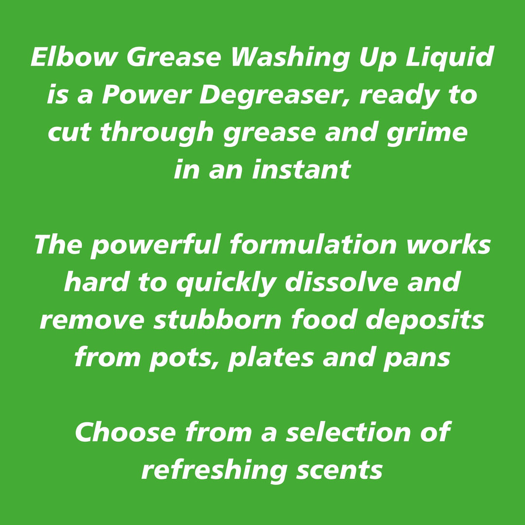 Elbow Grease - Washing Up Liquid Power Degreaser 600ml