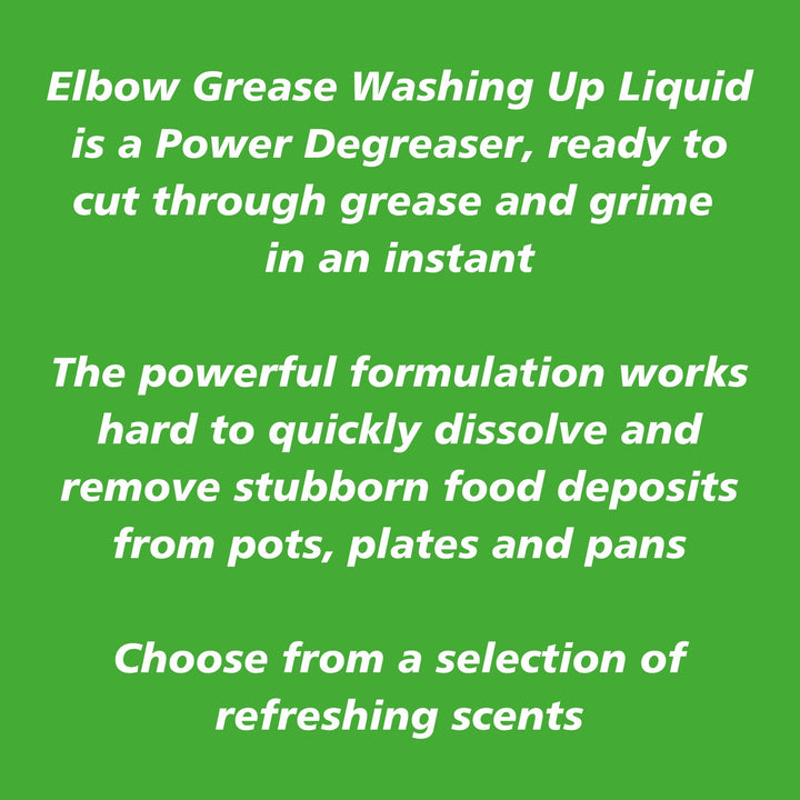 Elbow Grease - Washing Up Liquid Power Degreaser 600ml