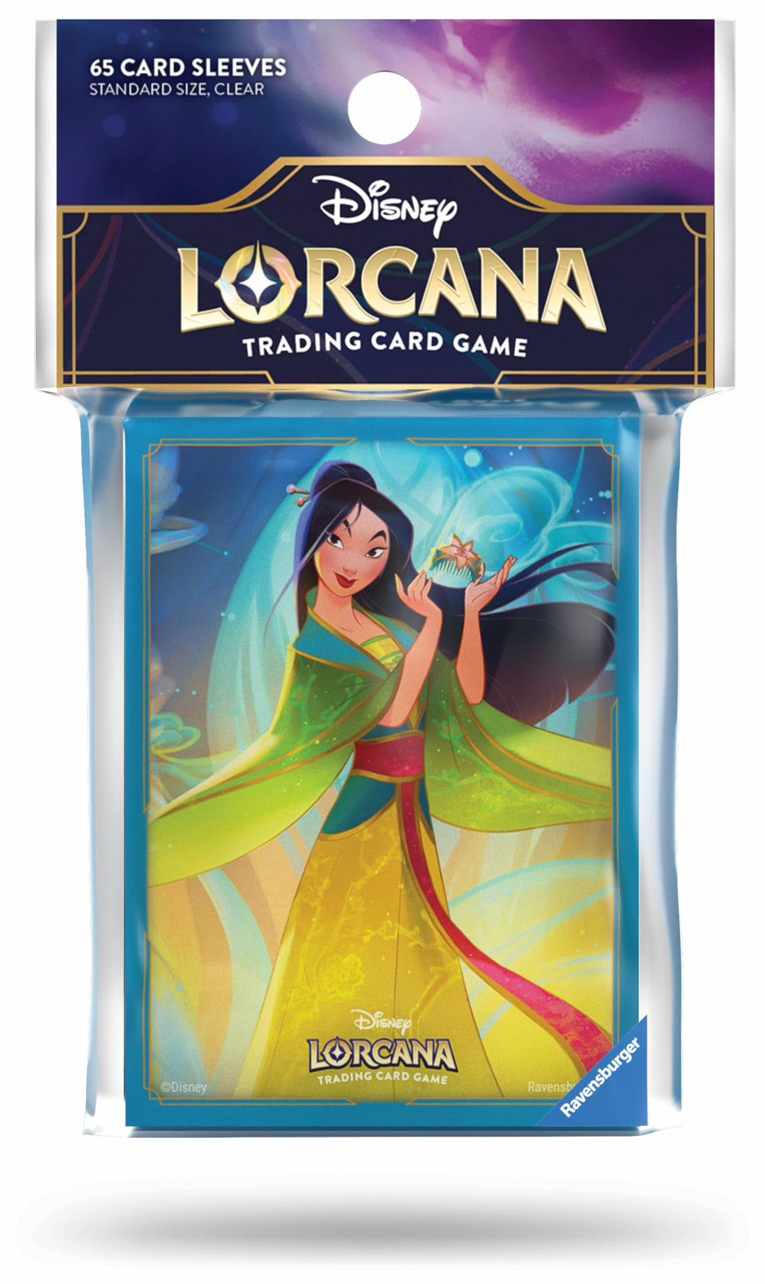 Ravensburger Disney Lorcana Trading Card Game - 65 Mulan Card Sleeves