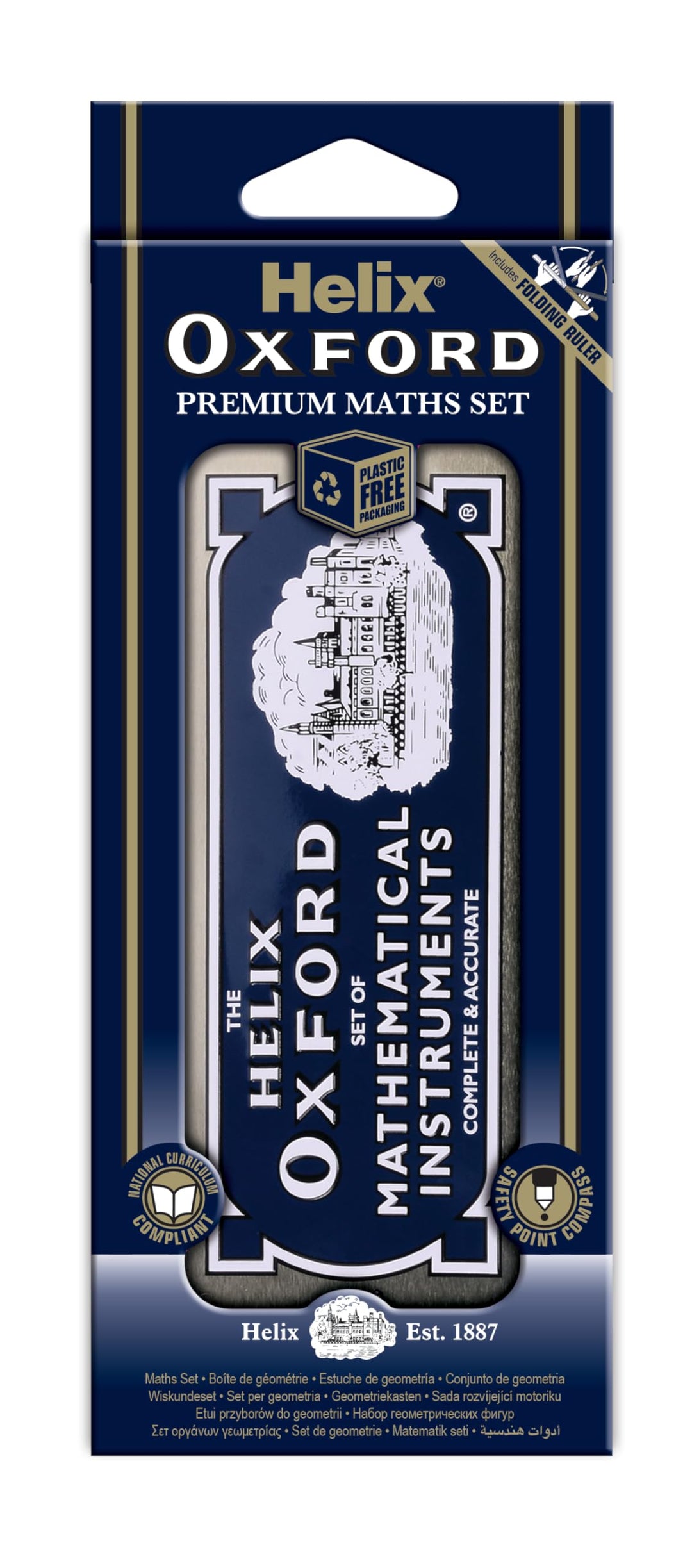 Helix Oxford Premium Maths Set Geometry Set