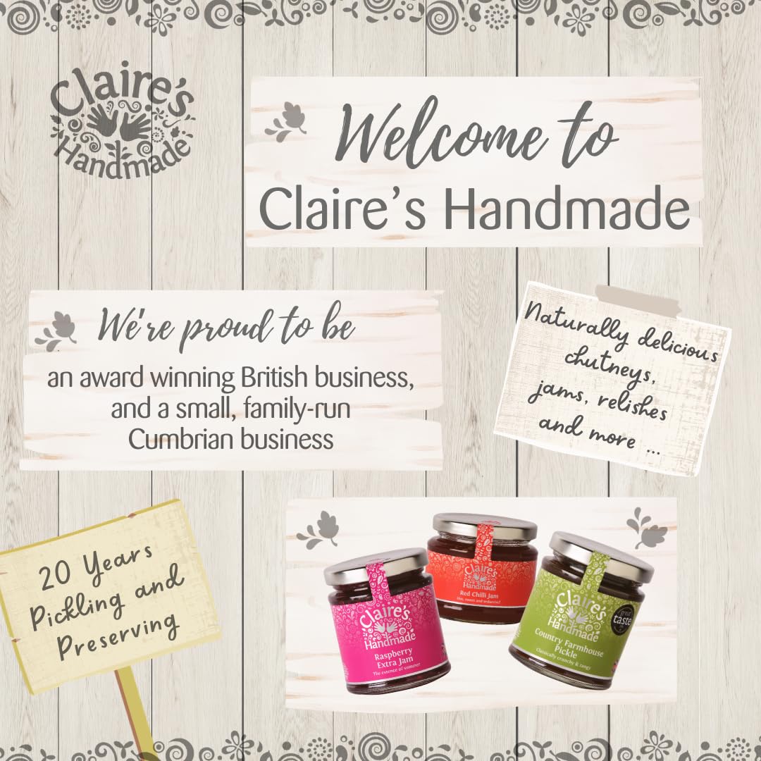 Claire's Handmade Taste of The Lakes Gift Pack (1x120g, 2x130g) - Lakeland Preserves 5