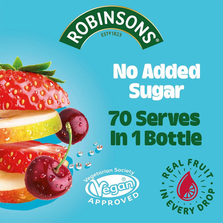 Robinsons Summer Fruits No Added Sugar Squash 1.75L