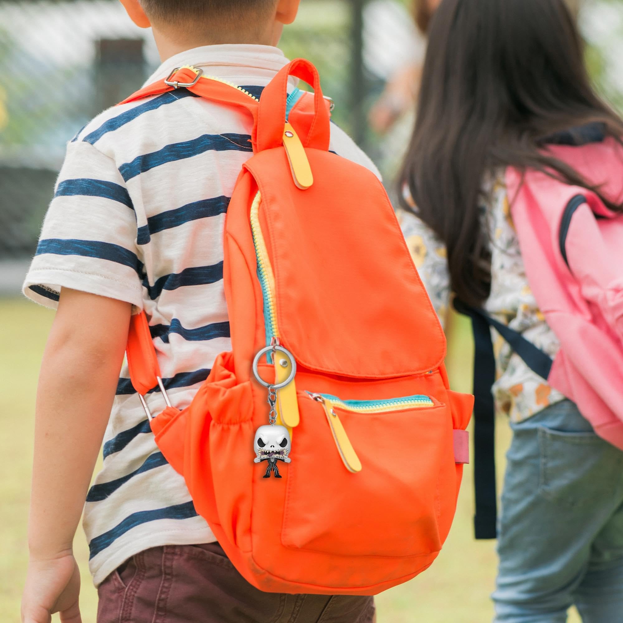 Funko POP! Keychain: Disney's The Nightmare Before Christmas - Jack Skellington (Scary Face) Vinyl Figure 6