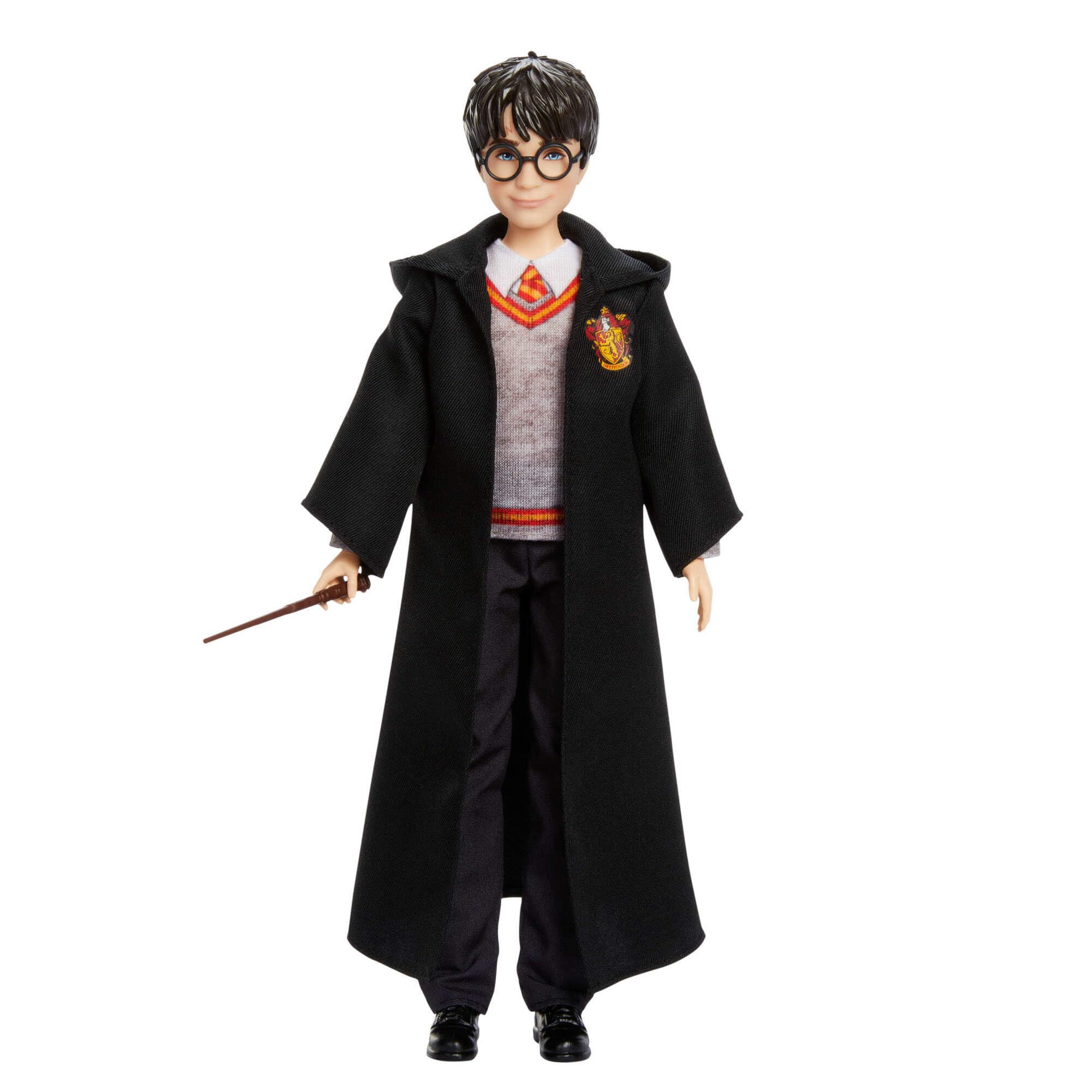 Harry Potter Fashion Doll - Hogwarts Uniform with Wand, Ages 6+ 7