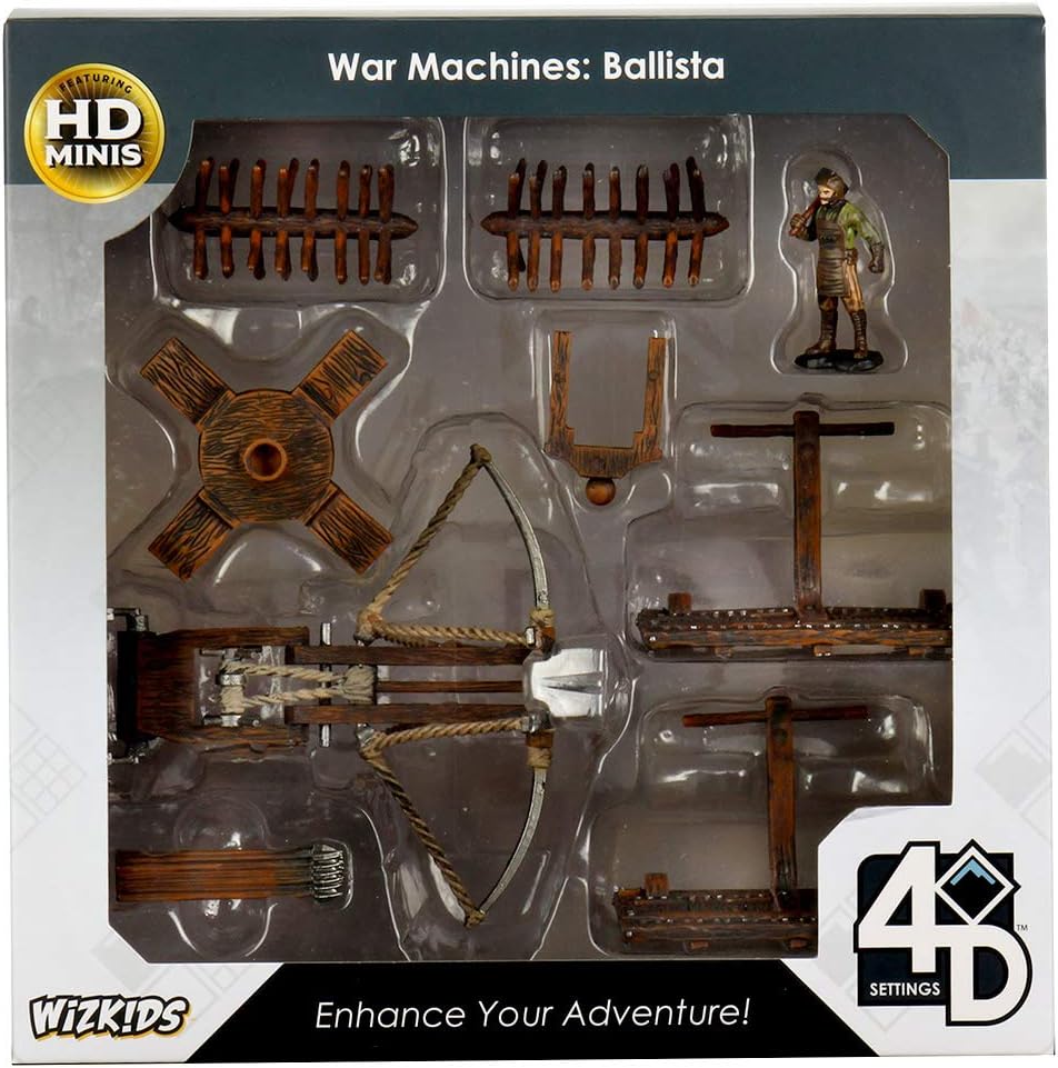 WizKids/NECA 4D Settings: War Machines - Ballista Accessory Set (WZK75003)