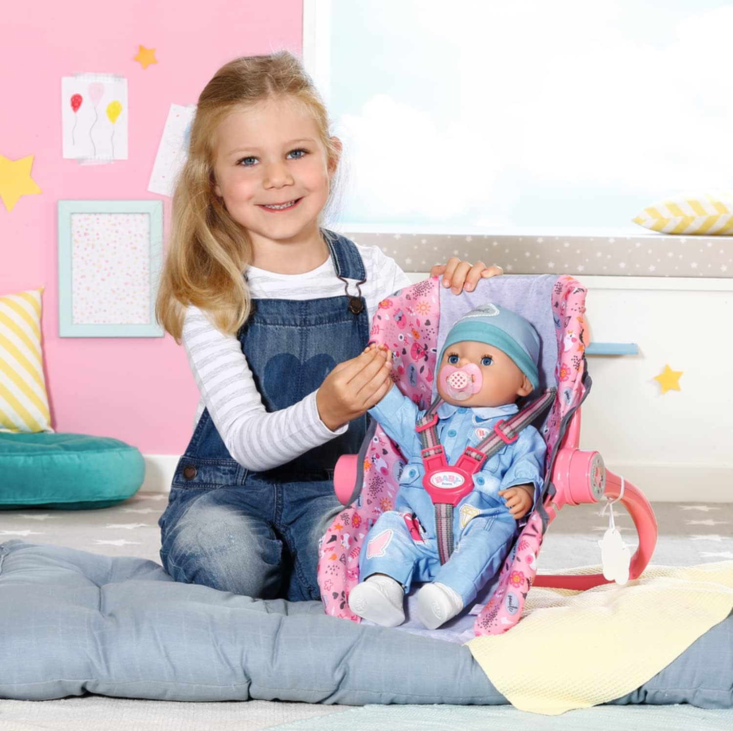 BABY born Comfort Seat 832424 - Multi-Purpose Doll Accessory for Carrying and Playing 14