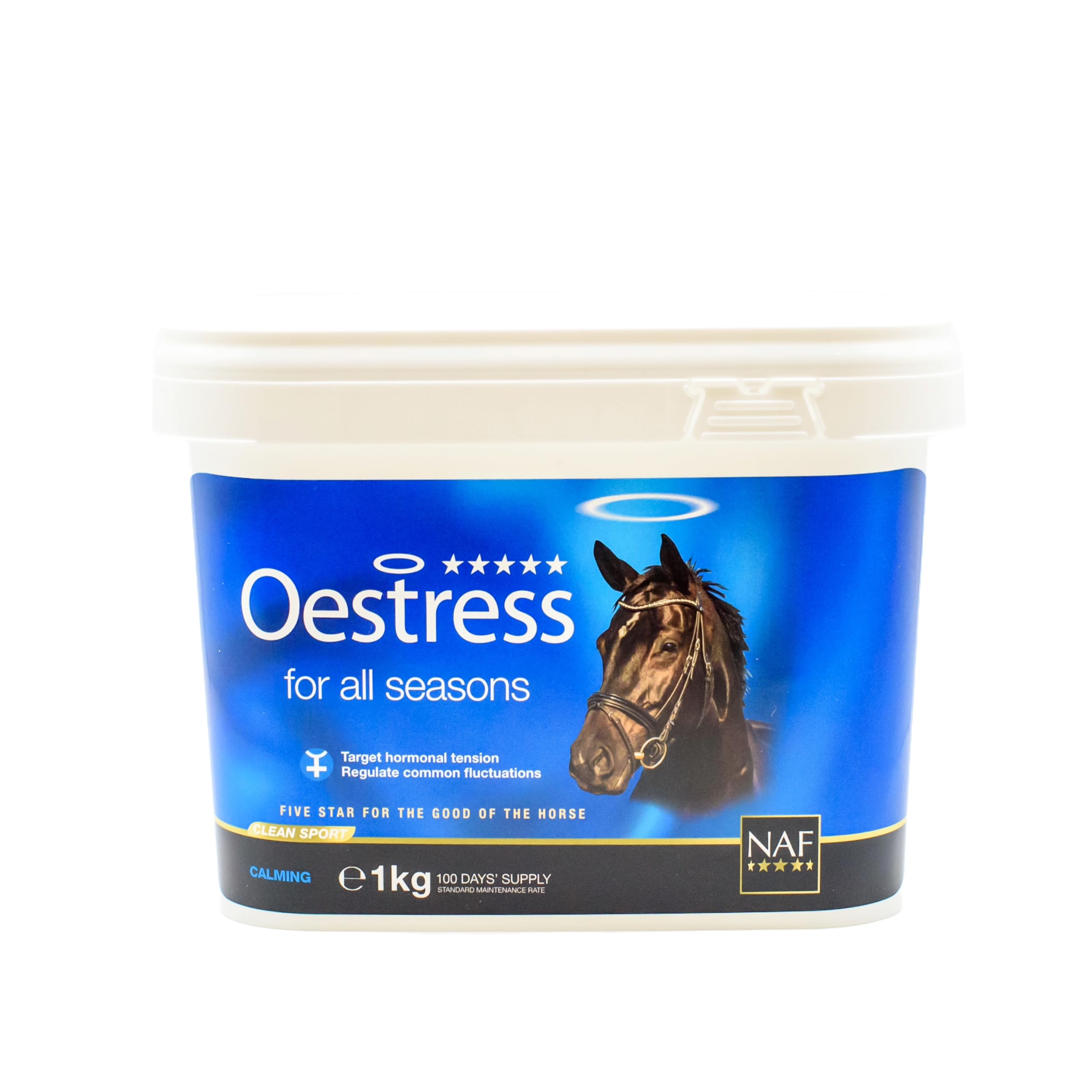 NAF Five Star Oestress Calming Supplement for Mares - 1 kg Powder | Hormonal Support