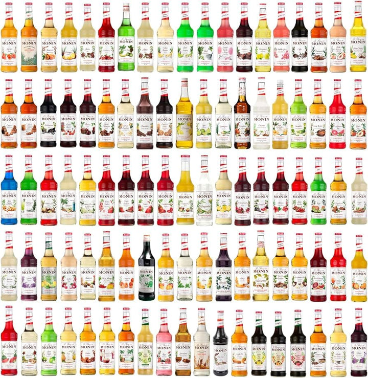 MONIN Premium Caramel Syrup 700 ml - Vegan, Allergen-Free, Natural Flavours for Coffee, Cocktails & Desserts