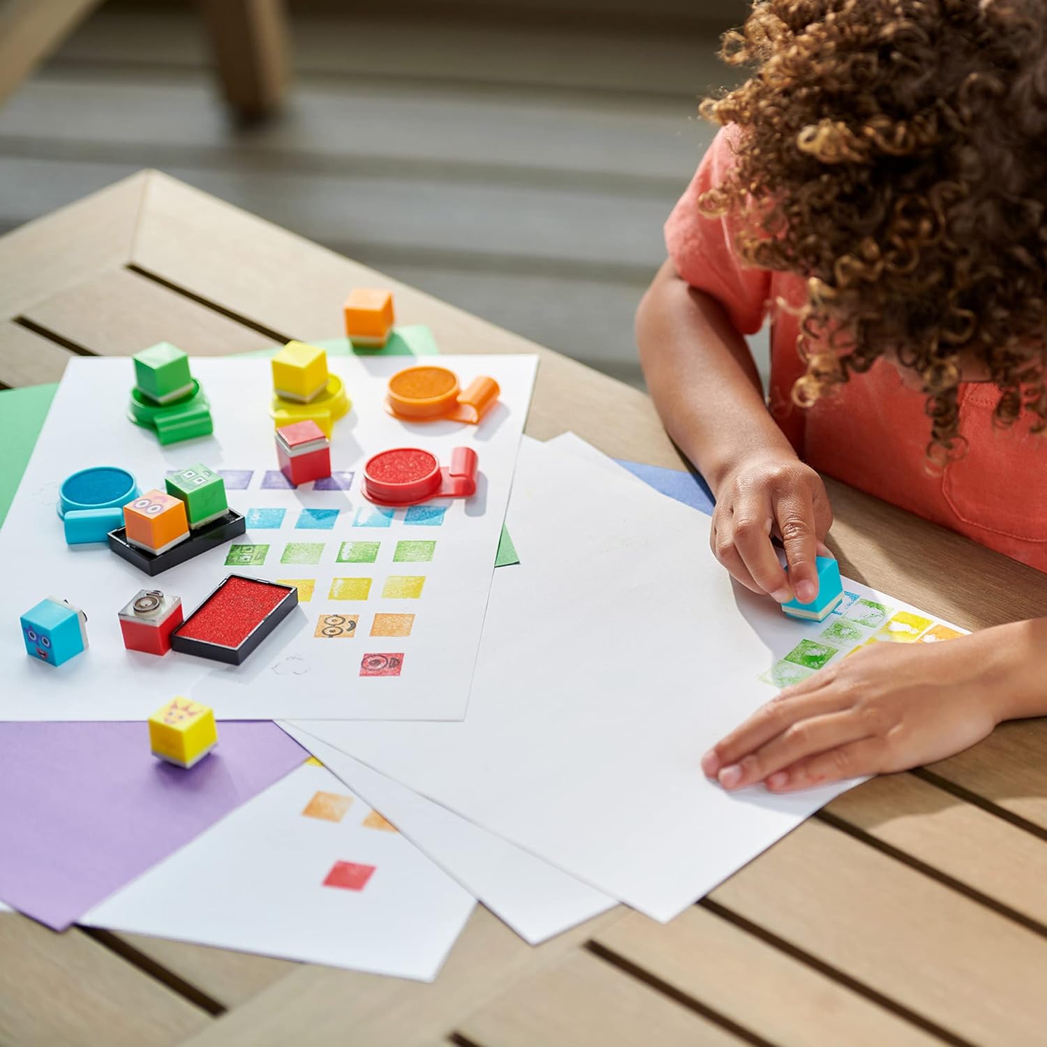 Learning Resources - Numberblocks Stampoline Park Stamp Activity Set 6