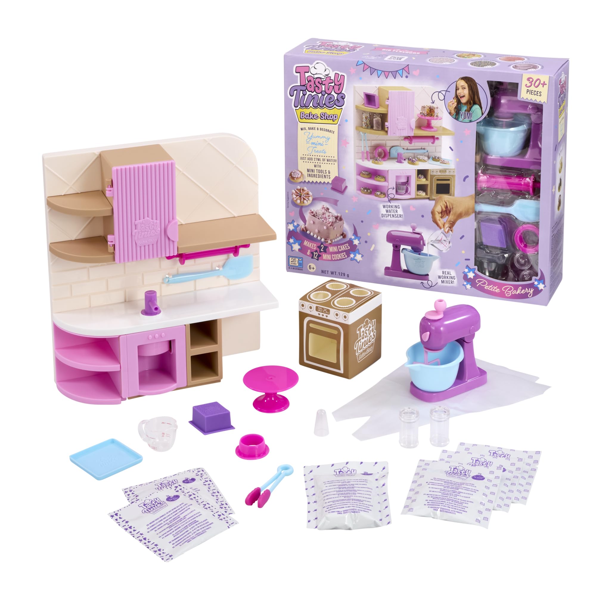 Tasty Tinies Bake Shop - Petite Bakery Playset for Ages 6+ 7