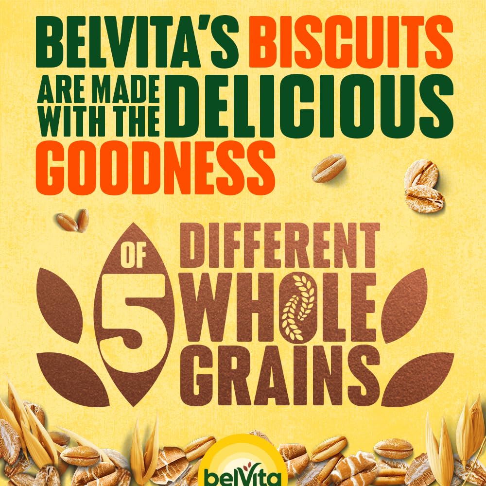 Belvita Breakfast Biscuits Soft Bakes Filled with Blueberry – Soft & Chewy On-the-Go Breakfast Snack 6