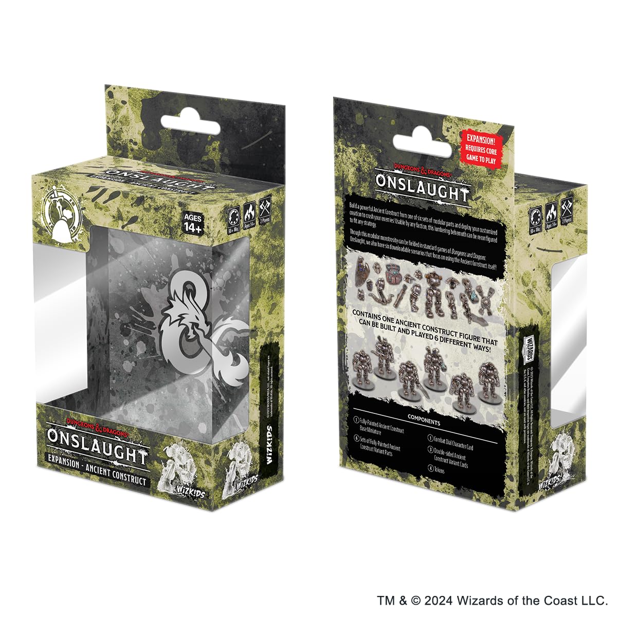 WizKids Dungeons & Dragons Onslaught: Ancient Construct Expansion | Modular Miniature Set