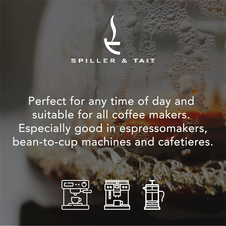 Spiller & Tait Signature Blend - Award-Winning Whole Bean Coffee 1kg