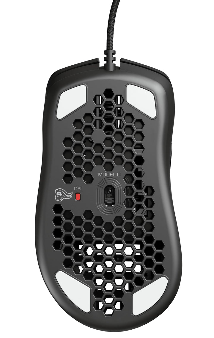 Glorious PC Gaming Race Model D Gaming Mouse - Matte Black, Ergonomic Lightweight Design for PC Gaming