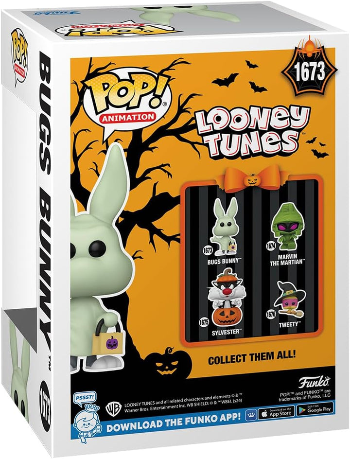 Funko Pop! Animation Looney Tunes - Bugs Bunny (Ghost) Vinyl Figure (80870)