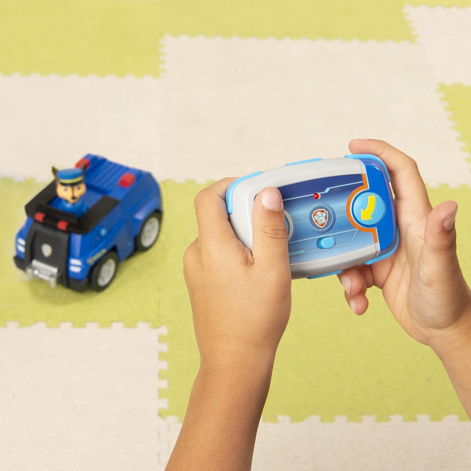 PAW Patrol Chase Remote Control Police Cruiser - 2-Way Steering Vehicle for Kids 3
