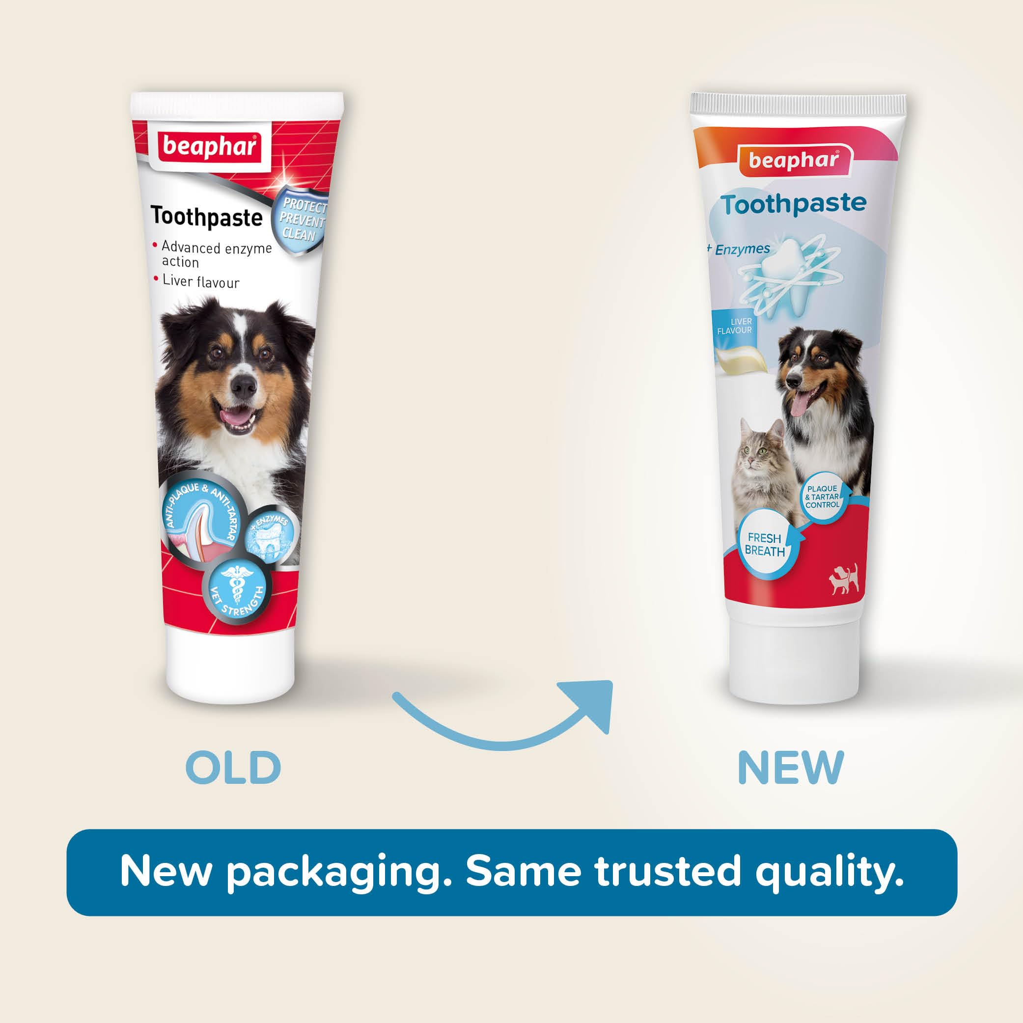 Beaphar Liver Flavour Toothpaste with Enzymes for Dogs & Cats | 100g | Fluoride & Xylitol Free 9