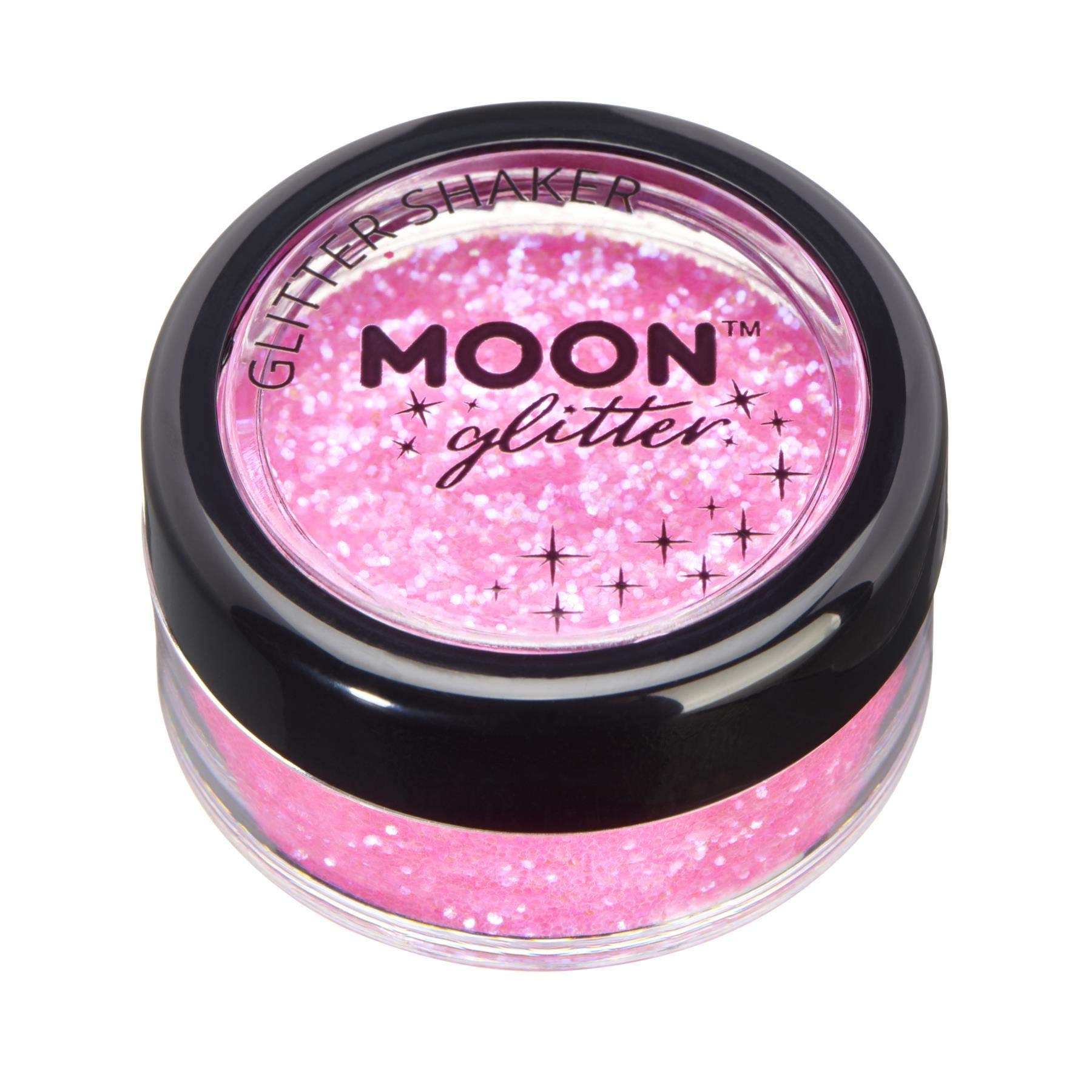 Moon Glitter - Iridescent Glitter Shakers (5g) - Pink Cosmetic Glitter for Face, Body, Hair, Nails, Lips 7