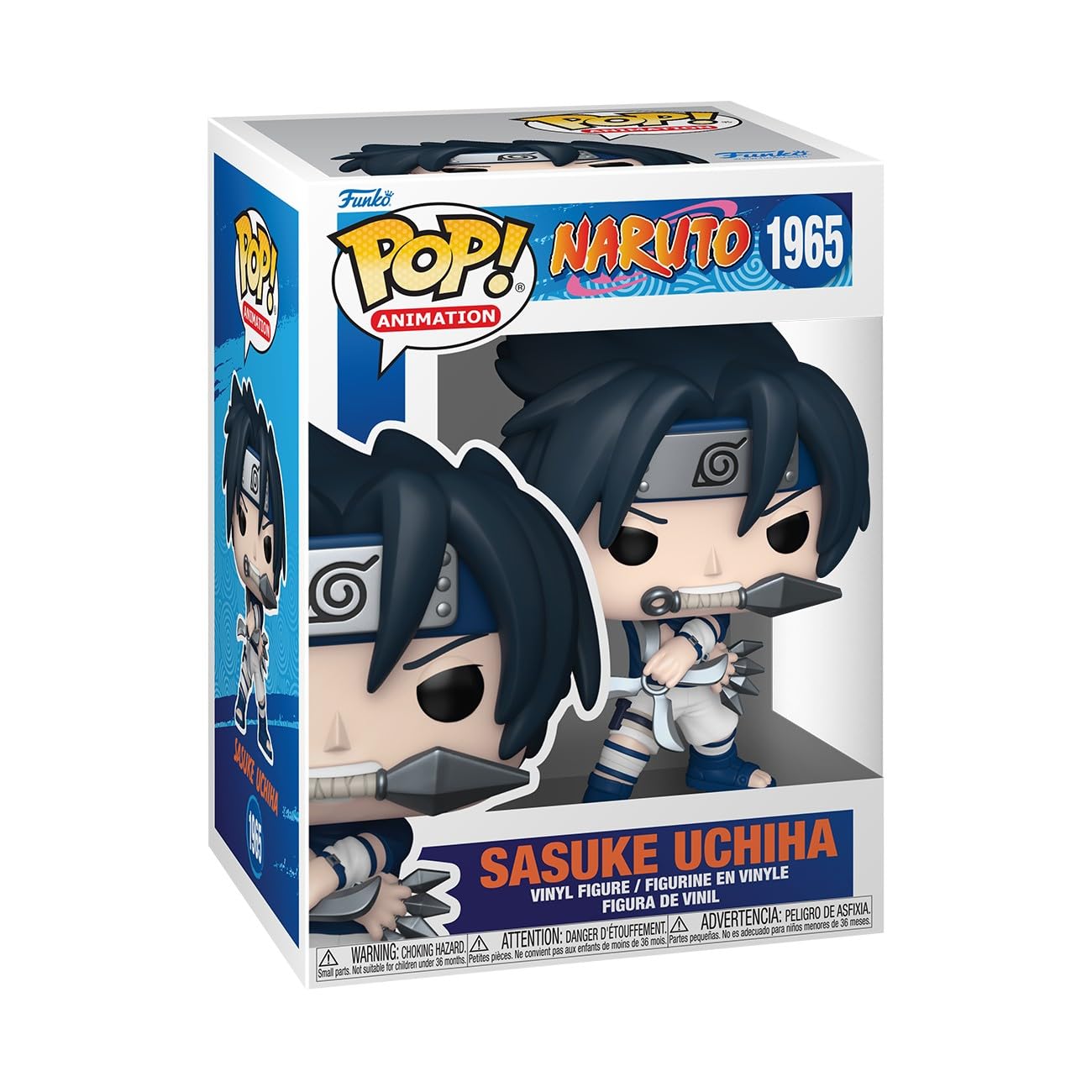 Funko Pop! Animation: Naruto Classic - Sasuke Uchiha Vinyl Figure 1