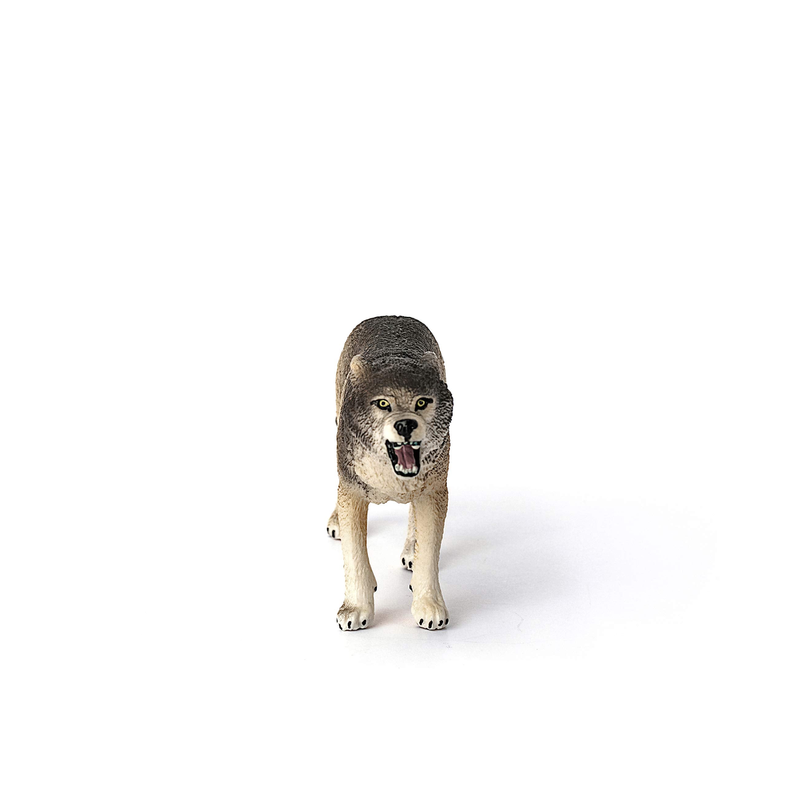 Schleich 14821 Wolf - Realistic Wildlife Action Figure for Kids 3+