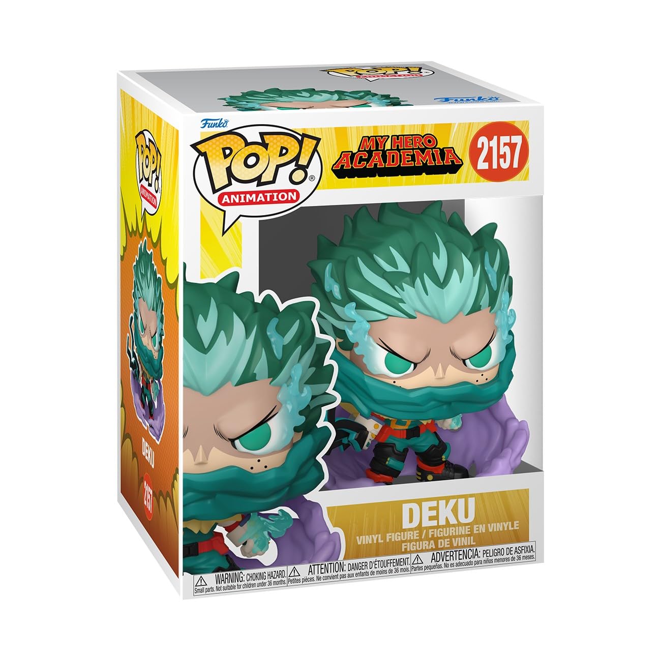 Funko Pop! Premium Deku Vinyl Figure - My Hero Academia Chibi Collectible | 3.75 in 1