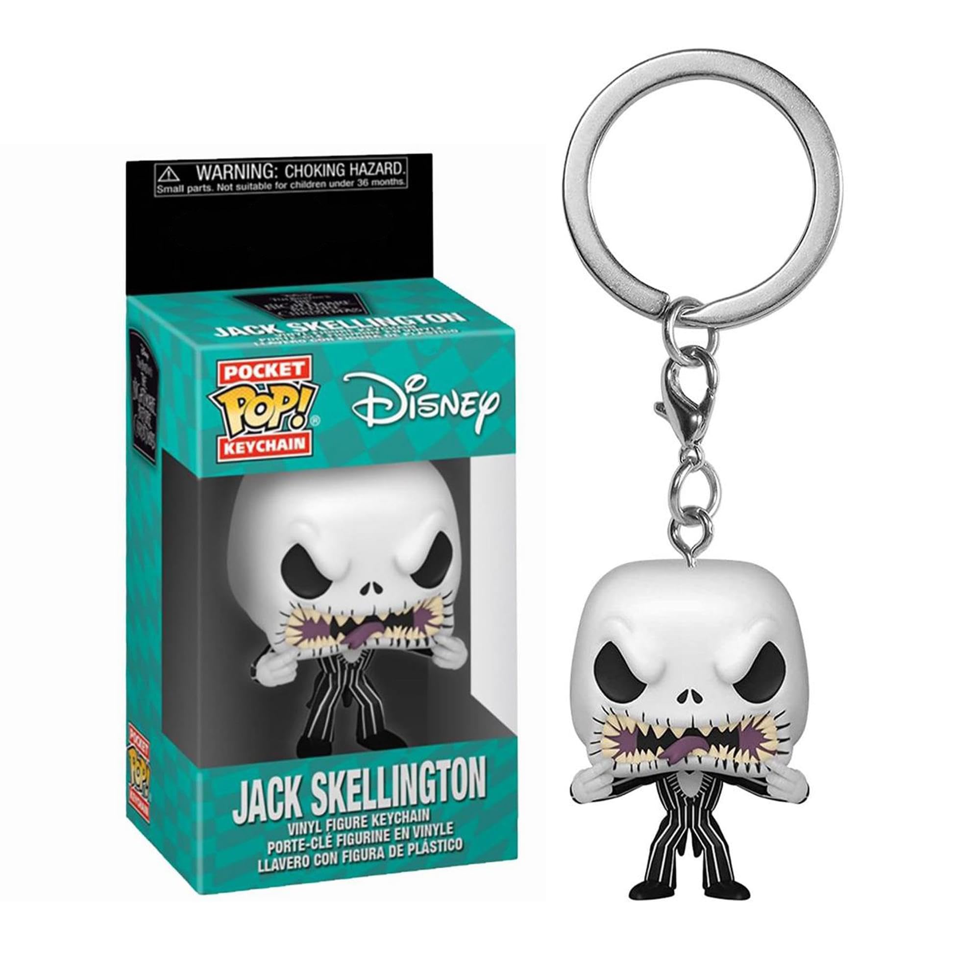 Funko POP! Keychain: Disney's The Nightmare Before Christmas - Jack Skellington (Scary Face) Vinyl Figure 3
