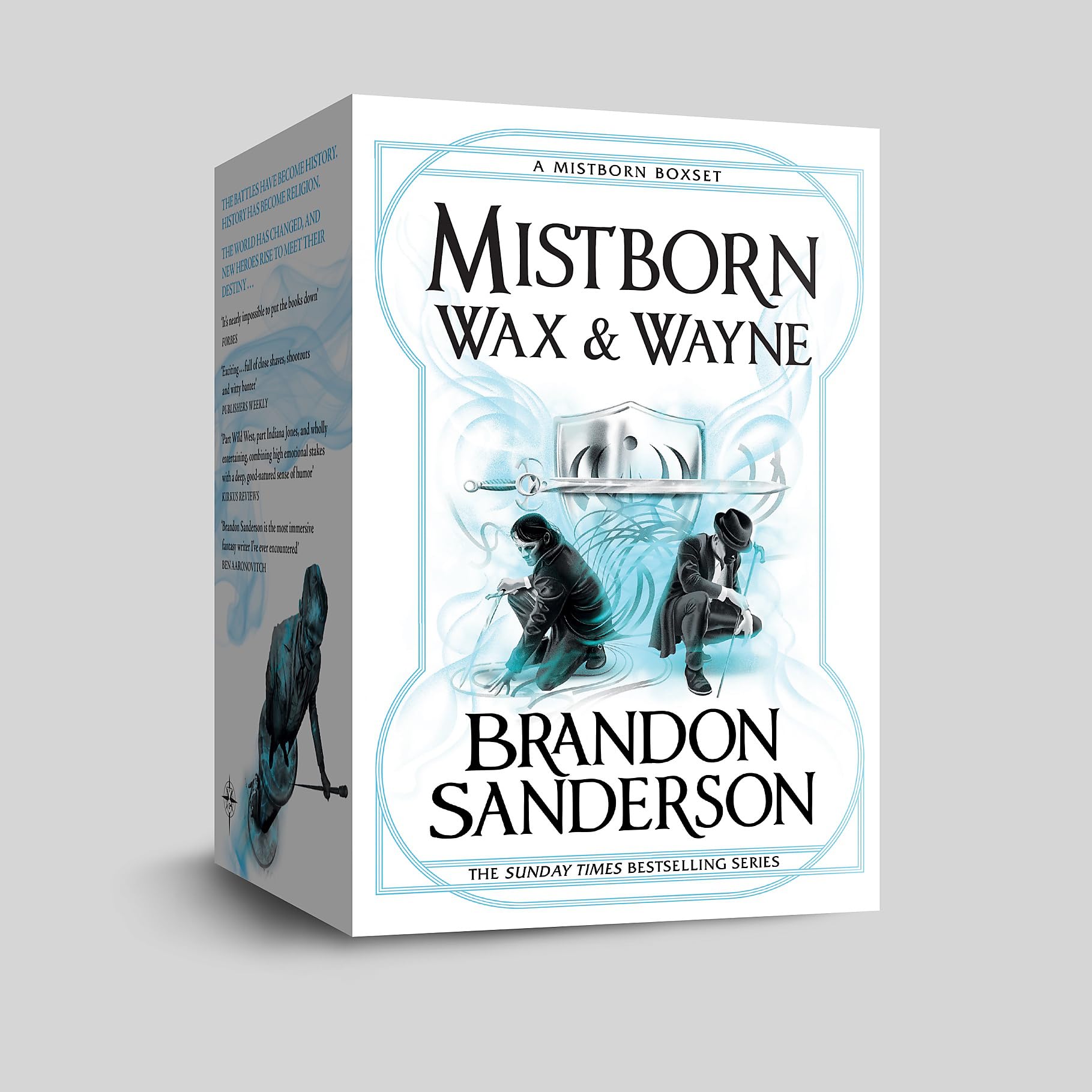 Gollancz Mistborn Quartet Boxed Set - The Alloy of Law, Shadows of Self, The Bands of Mourning, The Lost Metal | Paperback