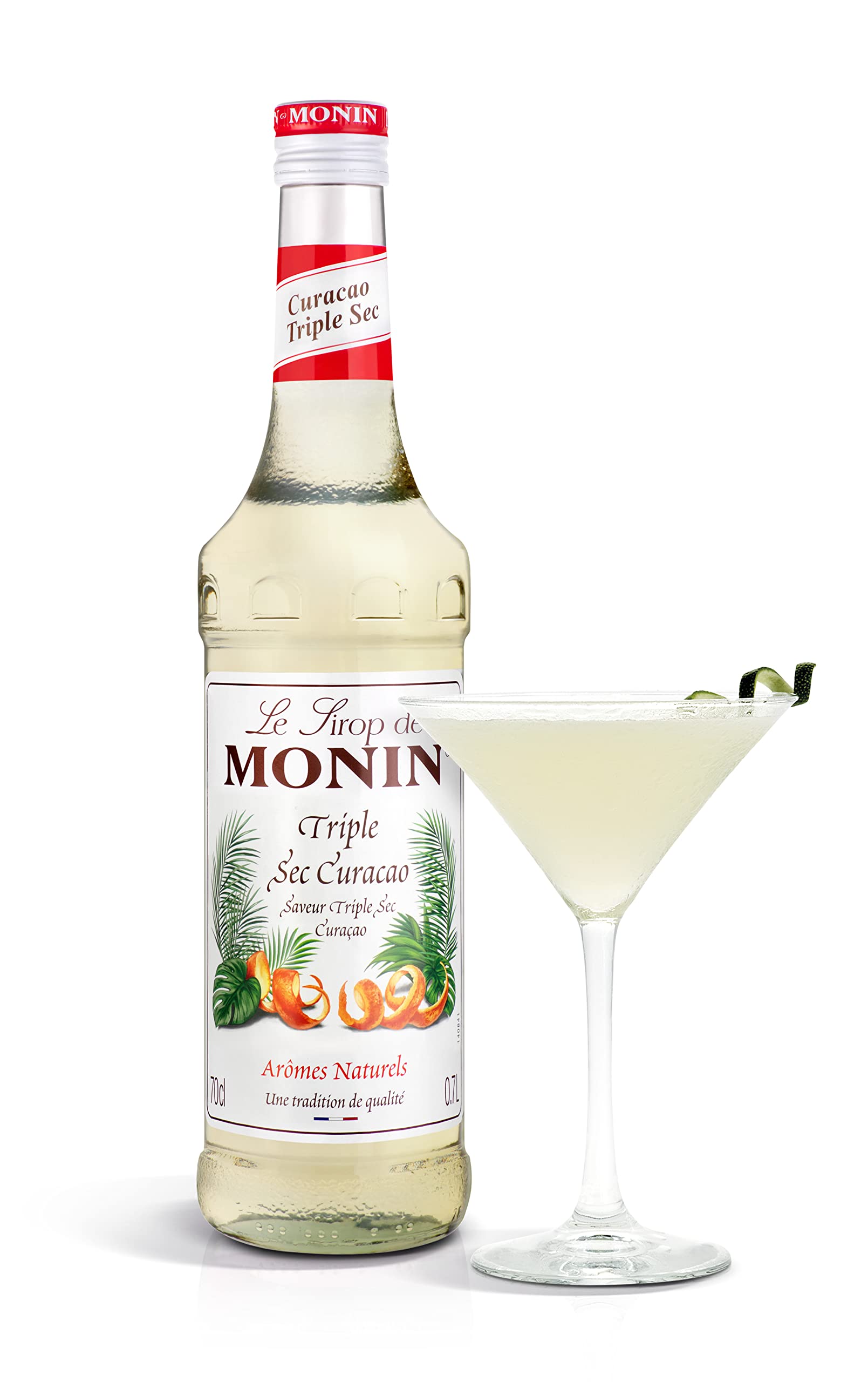 MONIN Premium Triple Sec Curaçao Orange Syrup 700ml - Vegan, Alcohol-Free, Natural Flavouring for Cocktails & Mocktails 5