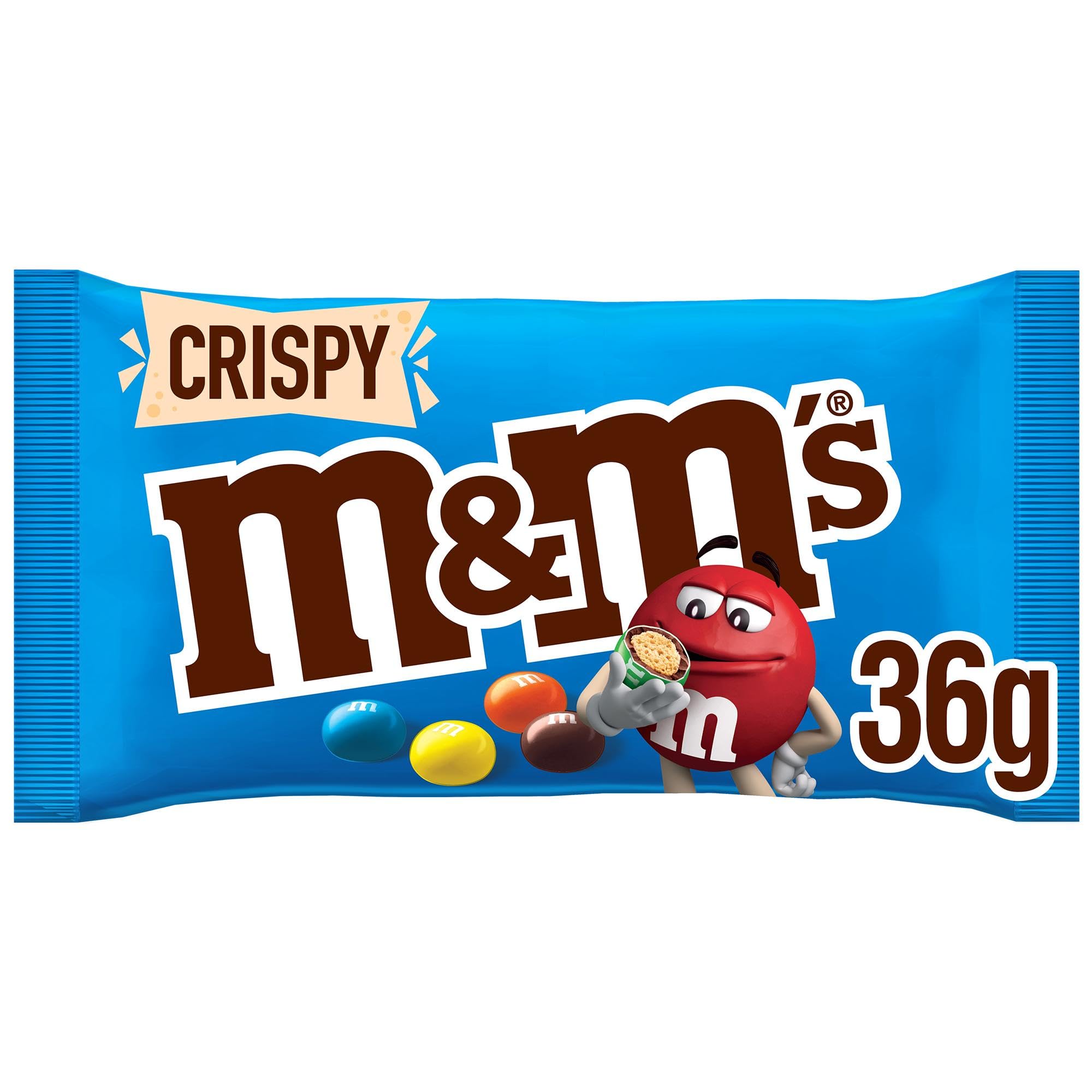 M&M's Crispy Chocolate Bulk Box - 24 Pack Movie Night Snacks, Chocolate Gifts 4