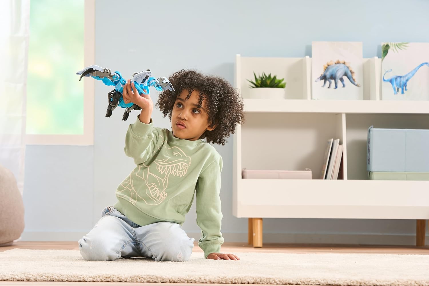 VTech Switch and Go Dinos Talon the Pterodactyl - 2-in-1 Transforming Dinosaur Toy with Lights & Sounds 4