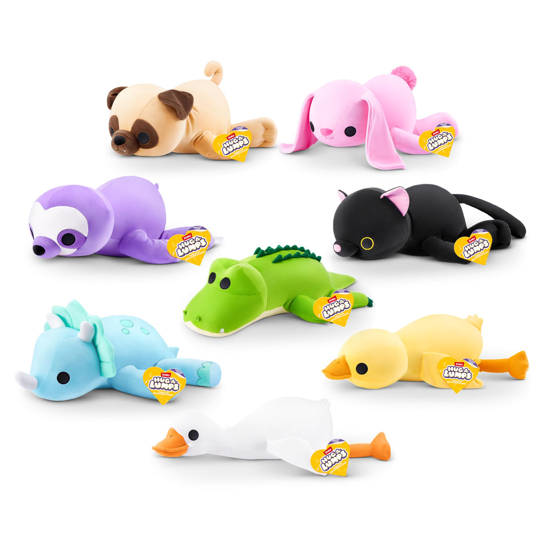 Hug-A-Lumps by ZURU - Weighted Plush Cuddly Toy, 1.5kg, Sloth (Sydney)