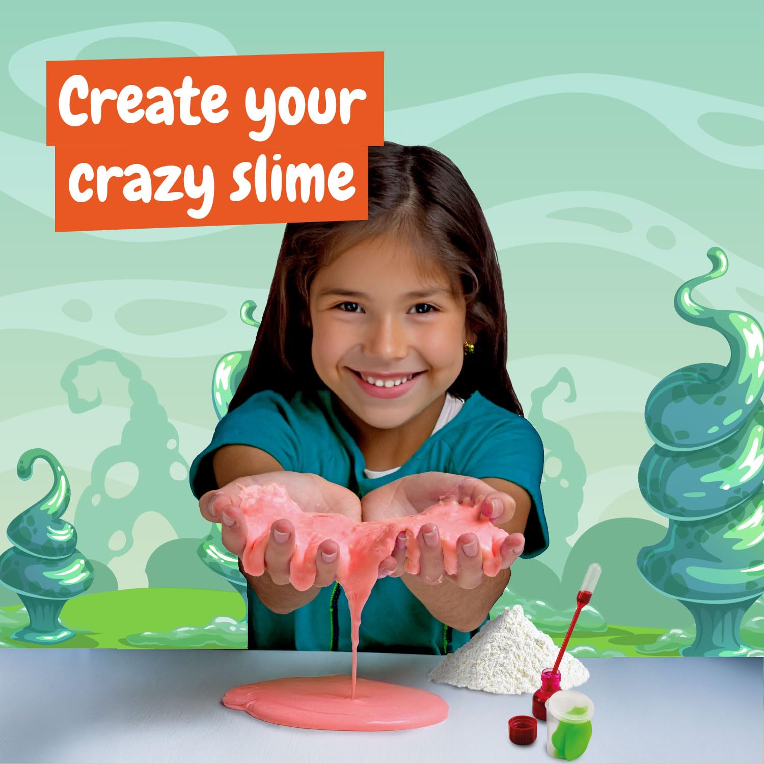 Science4you Slime Kit for Kids Age 8+ - 2 Experiments, Butter & Fluffy Slime Making 4